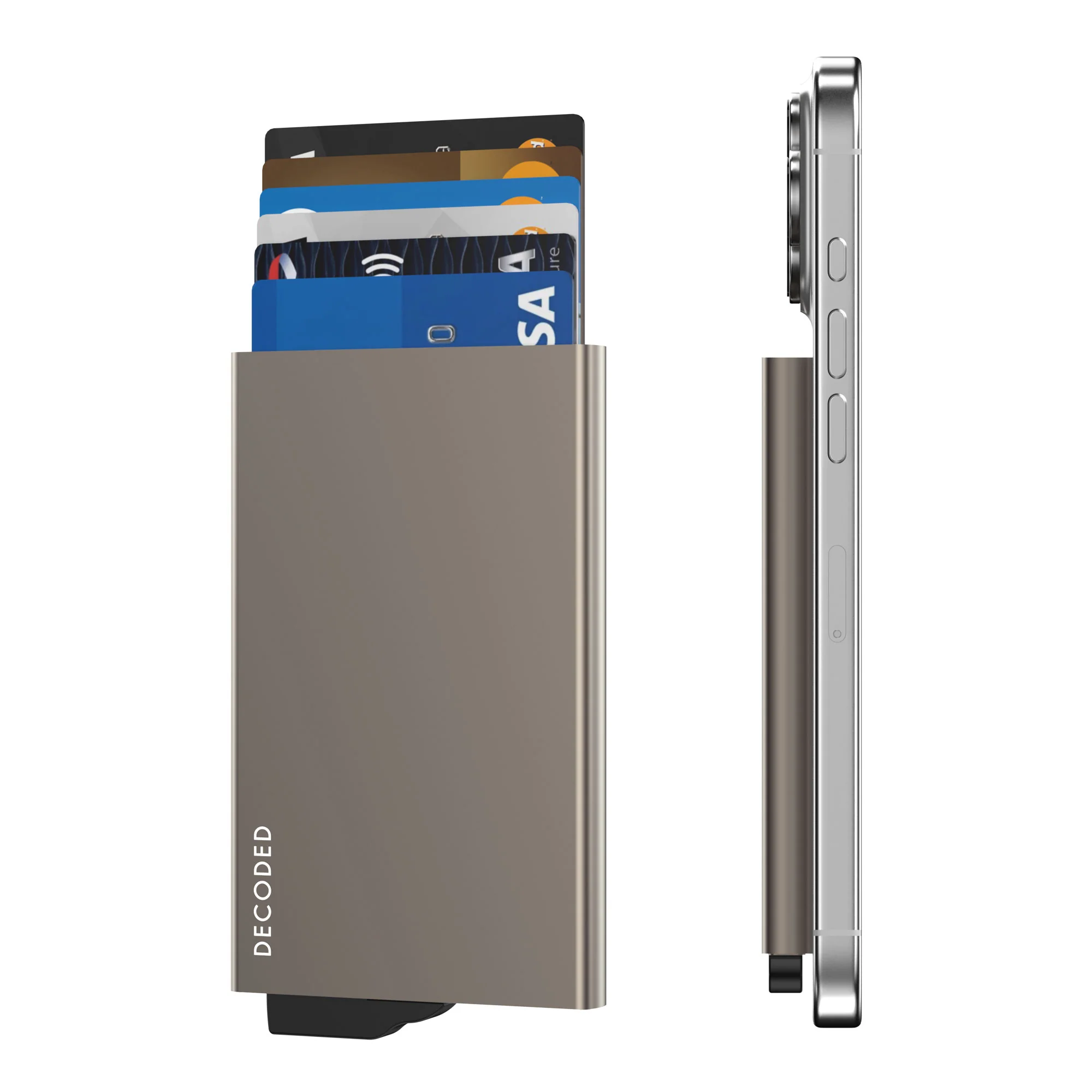 MagSafe Aluminum Cardholder | Titanium | D25MSCH1TM - Image 5
