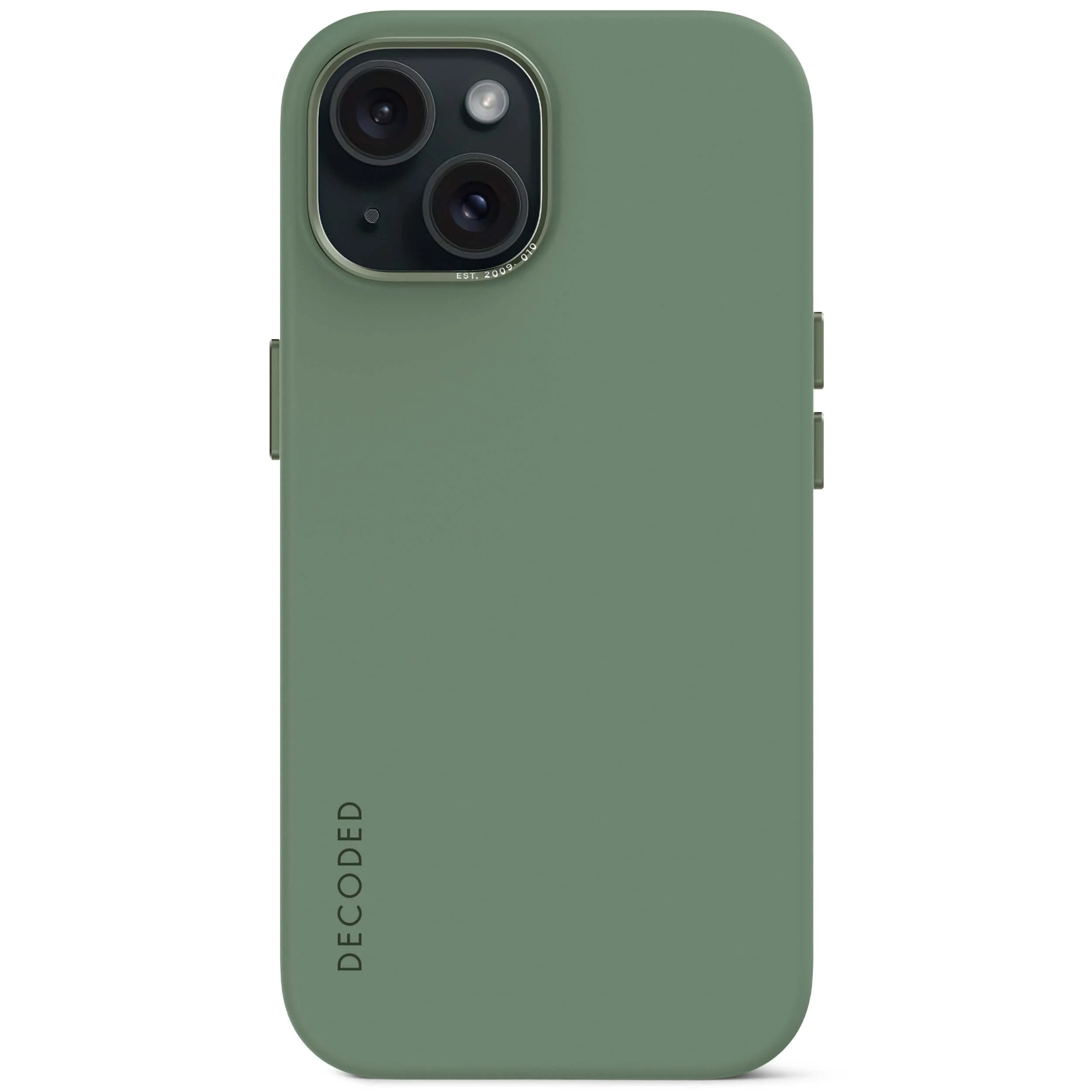 AntiMicrobial Silicone Back Case | Sage Leaf Green | iPhone 14 | D24IPO15BCS9SF