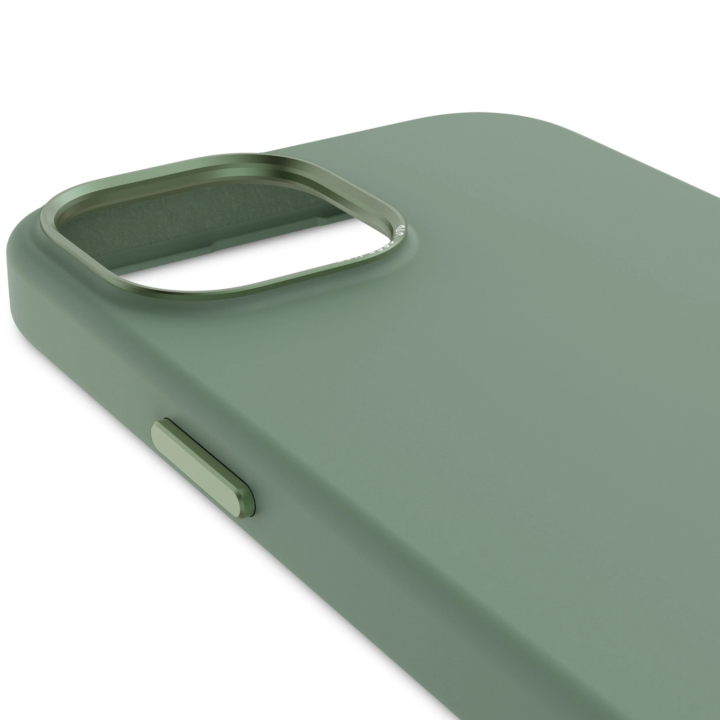 AntiMicrobial Silicone Back Case | Sage Leaf Green | iPhone 14 | D24IPO15BCS9SF - Image 2