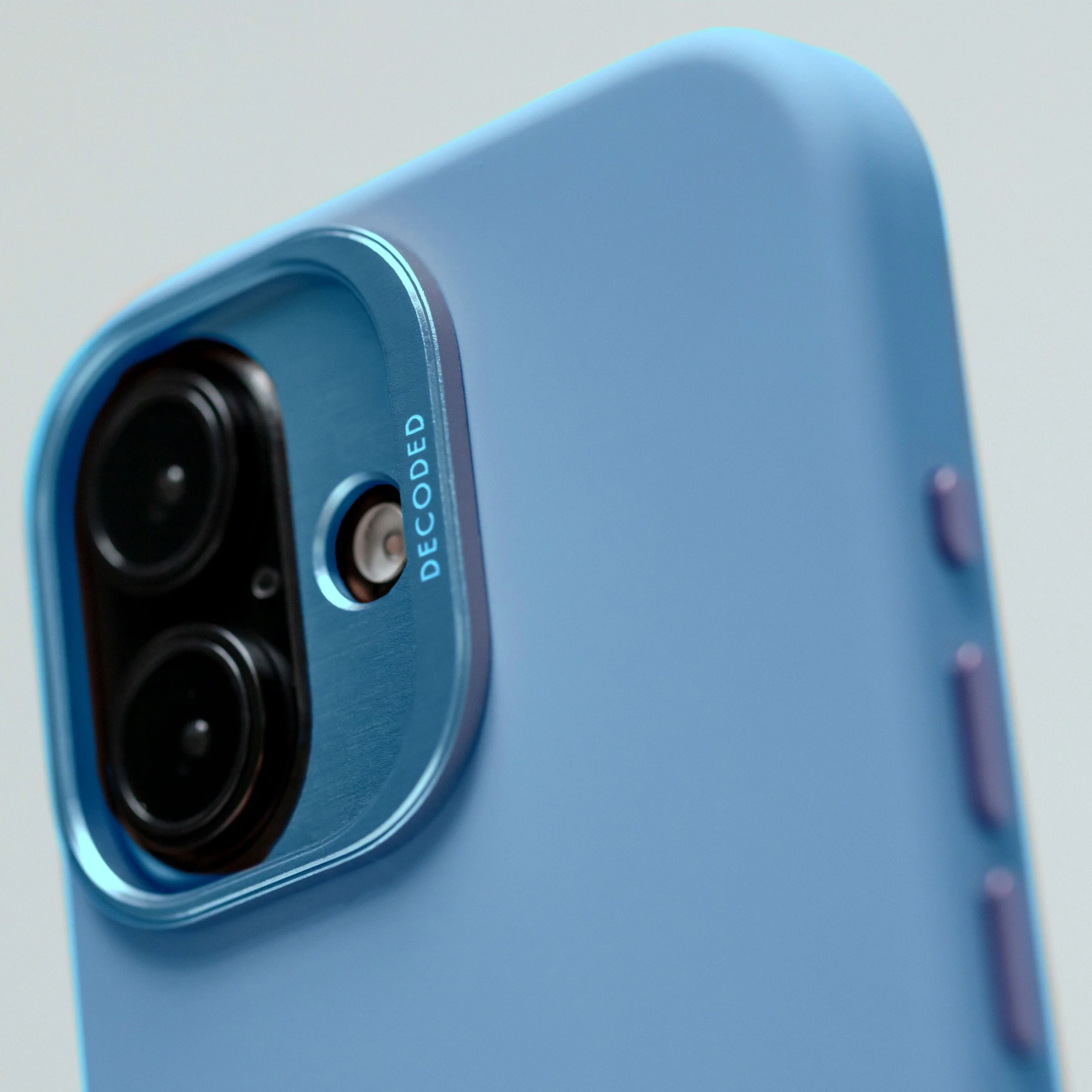 AntiMicrobial Silicone Case | Air Blue | iPhone 16 | D25IPO16BCS9AE - Image 3