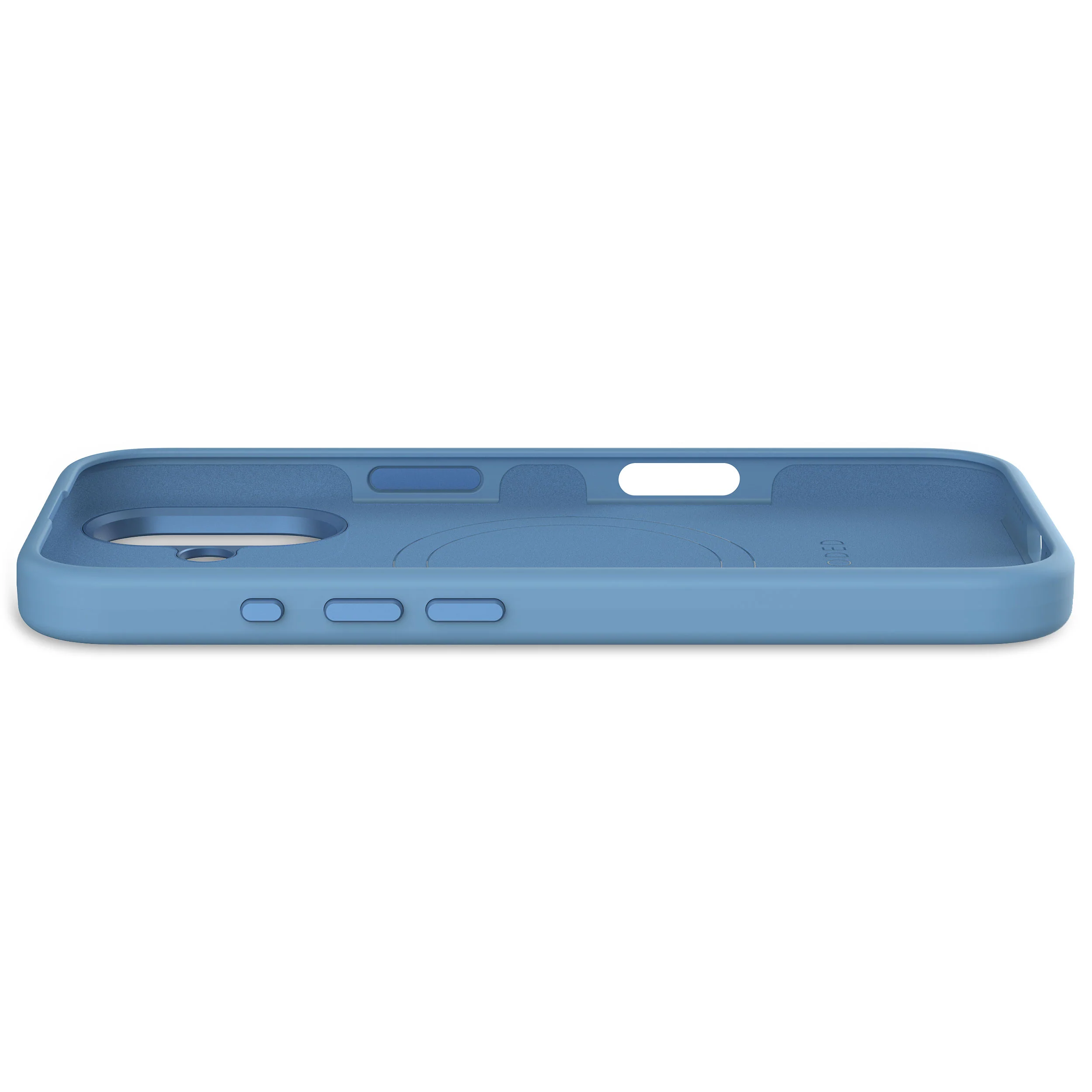 AntiMicrobial Silicone Case | Air Blue | iPhone 16 | D25IPO16BCS9AE - Image 6