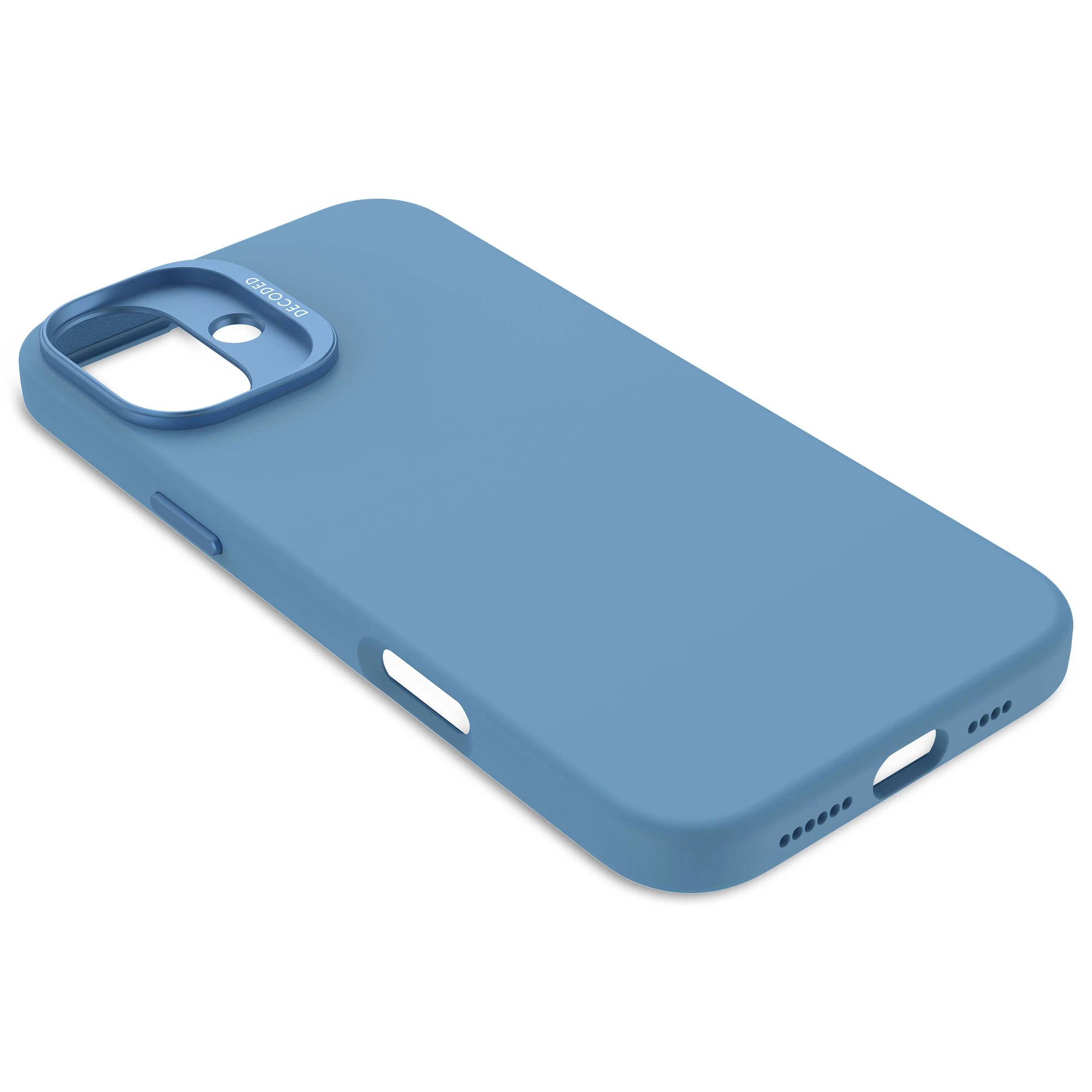 AntiMicrobial Silicone Case | Air Blue | iPhone 16 Plus | D25IPO16PLBCS9AE - Image 8