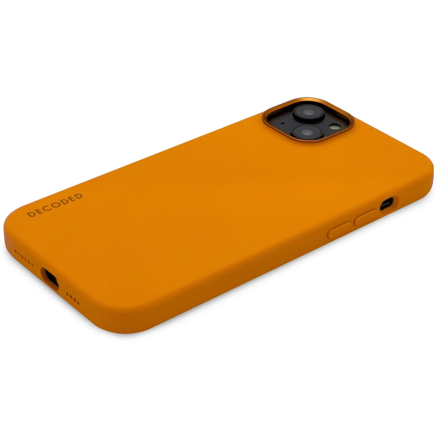 AntiMicrobial Silicone Back Case | Apricot | iPhone 14 | D23IPO14BCS9AT - Image 7