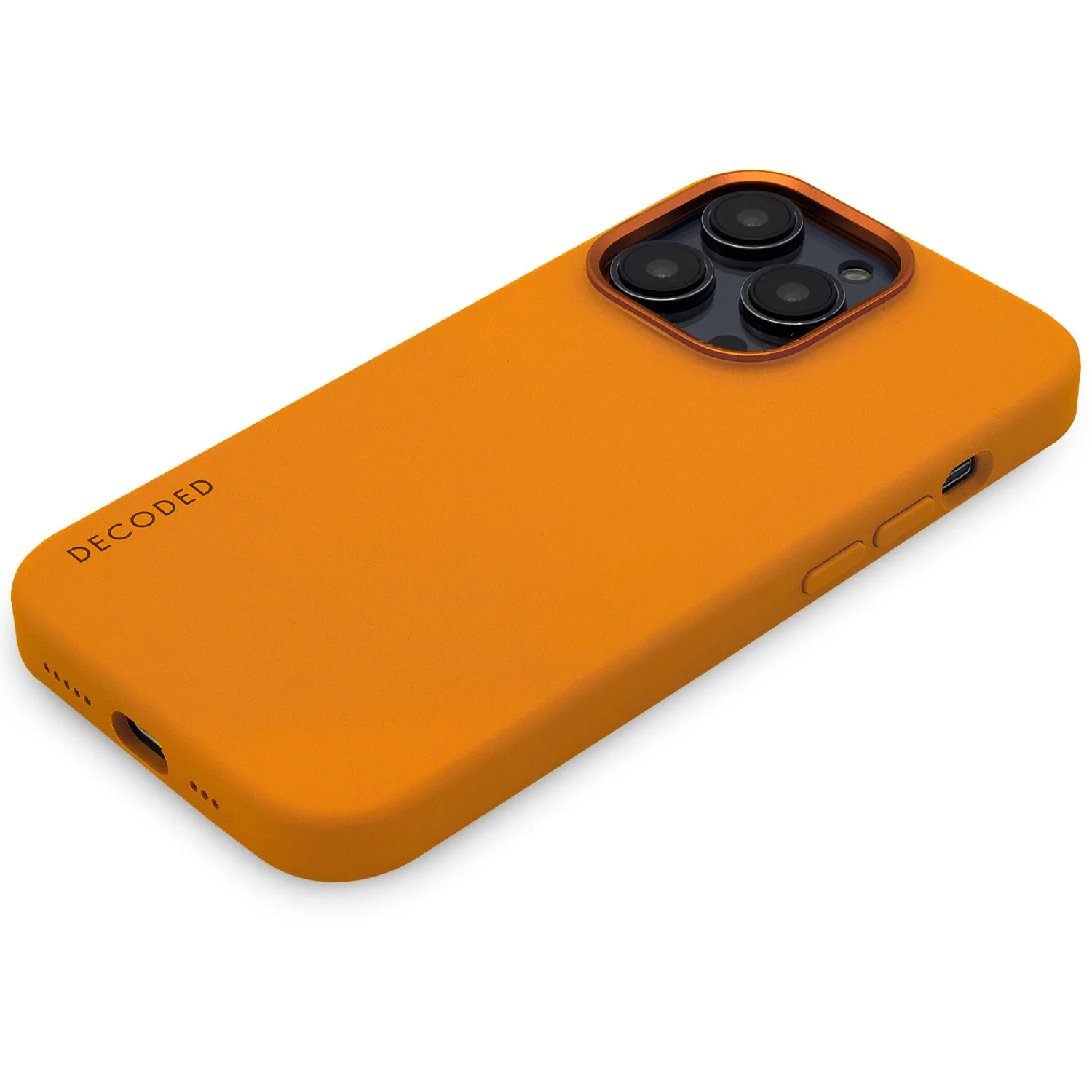 AntiMicrobial Silicone Back Case | Apricot | iPhone 14 Pro | D23IPO14PBCS9AT - Image 6