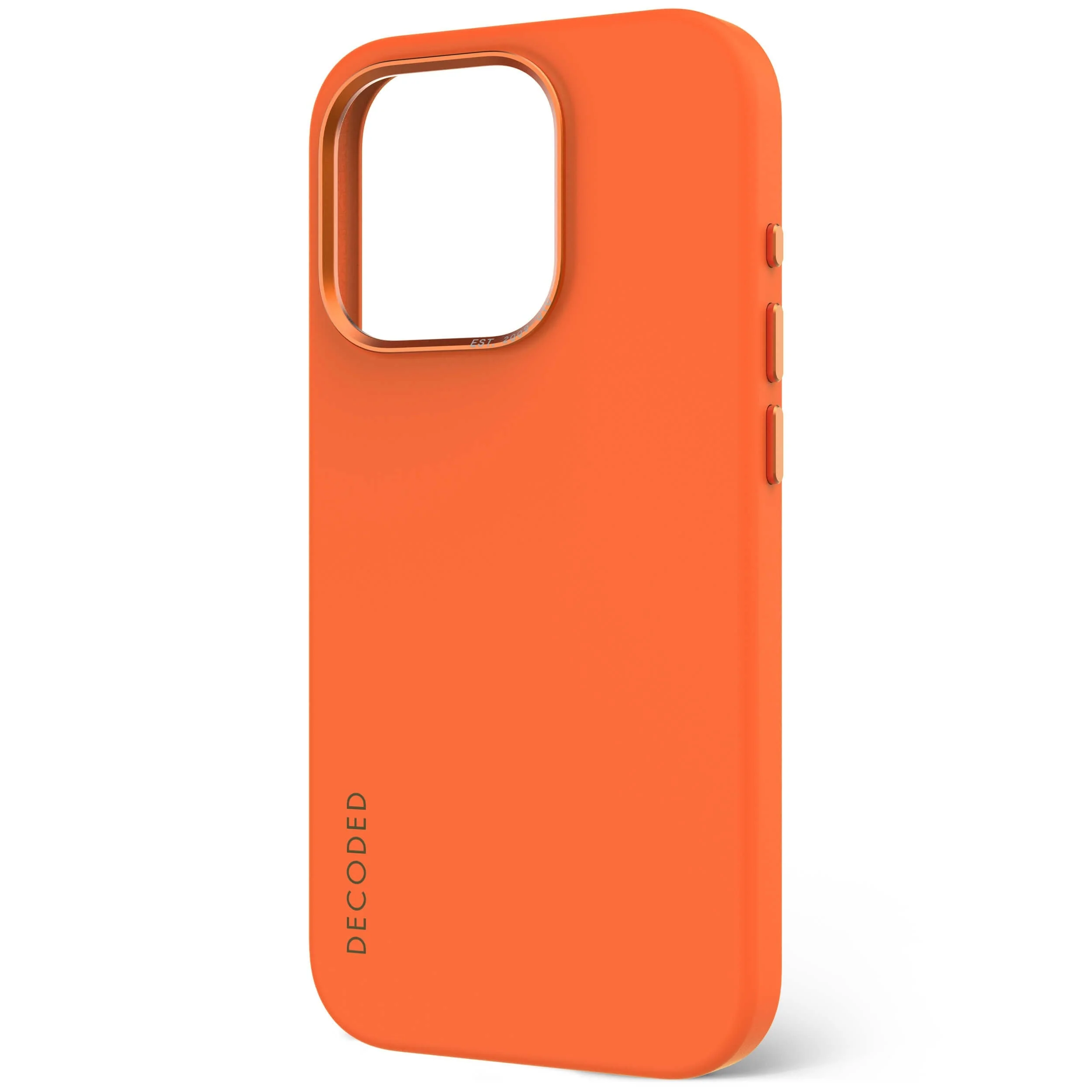 AntiMicrobial Silicone Back Case | Apricot | iPhone 15 Pro | D24IPO15PBCS9AH - Image 4