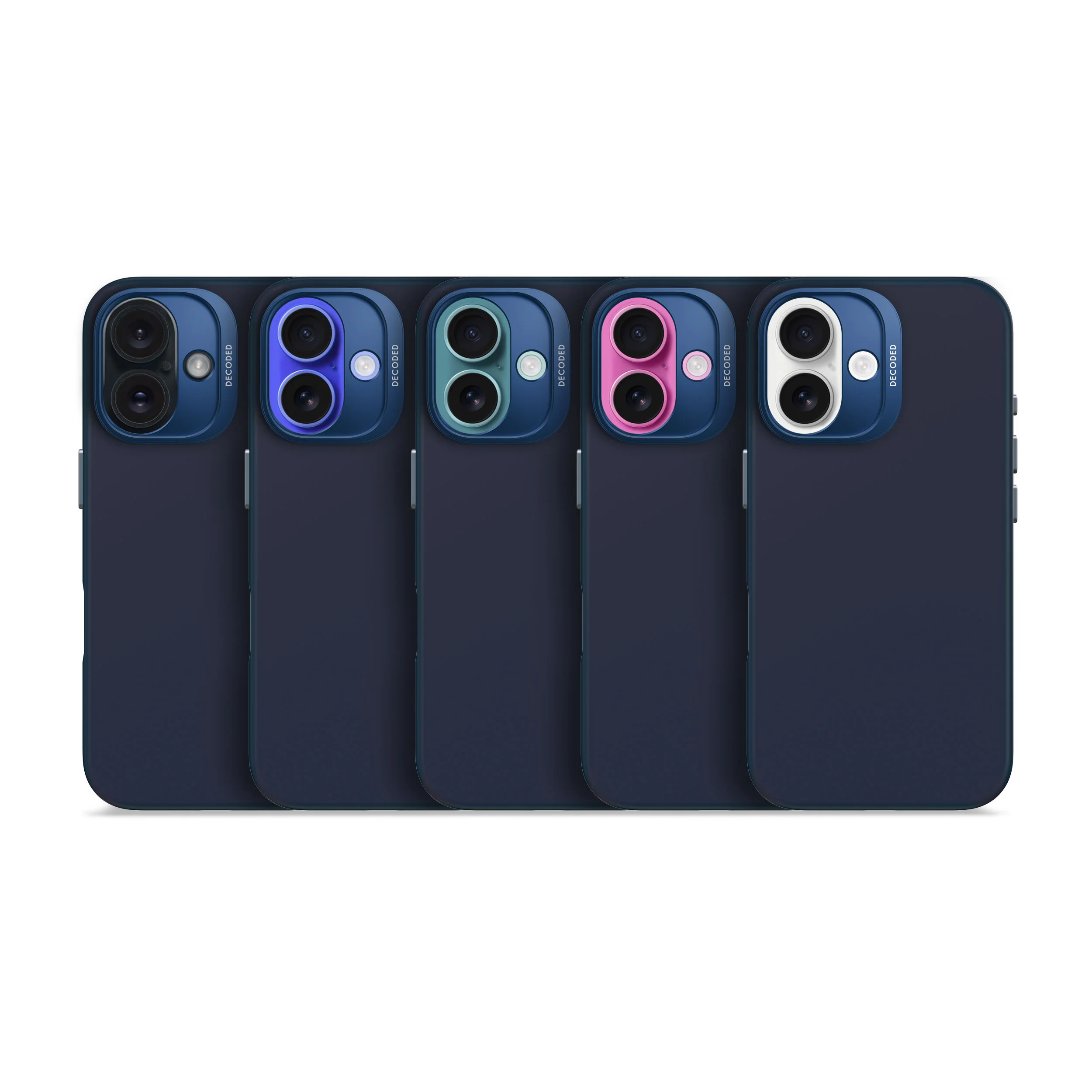 AntiMicrobial Silicone Case | Blue Print | iPhone 16 Plus | D25IPO16PLBCS9BT - Image 9