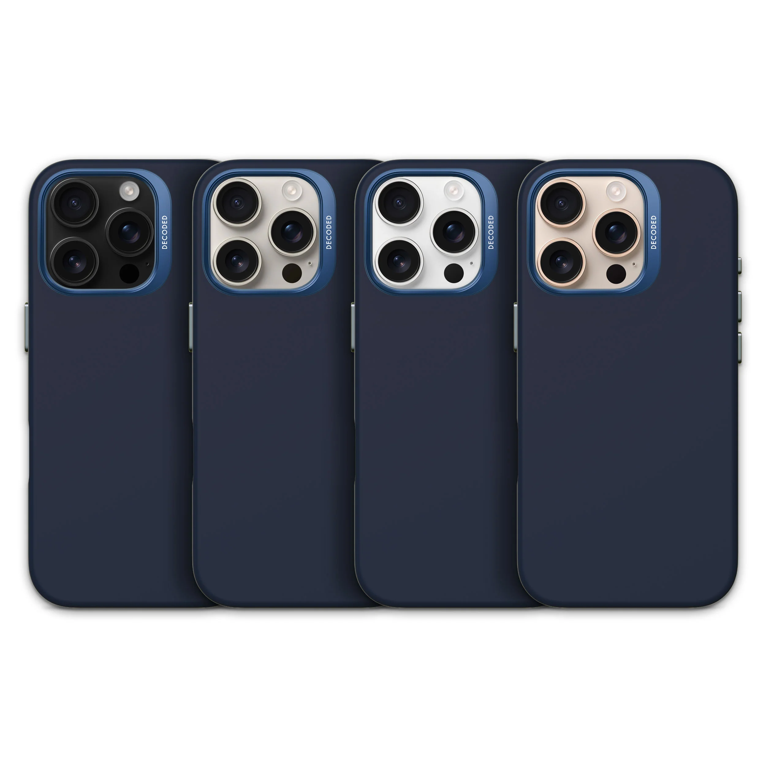 AntiMicrobial Silicone Case | Blue Print | iPhone 16 Pro | D25IPO16PBCS9BT - Image 11