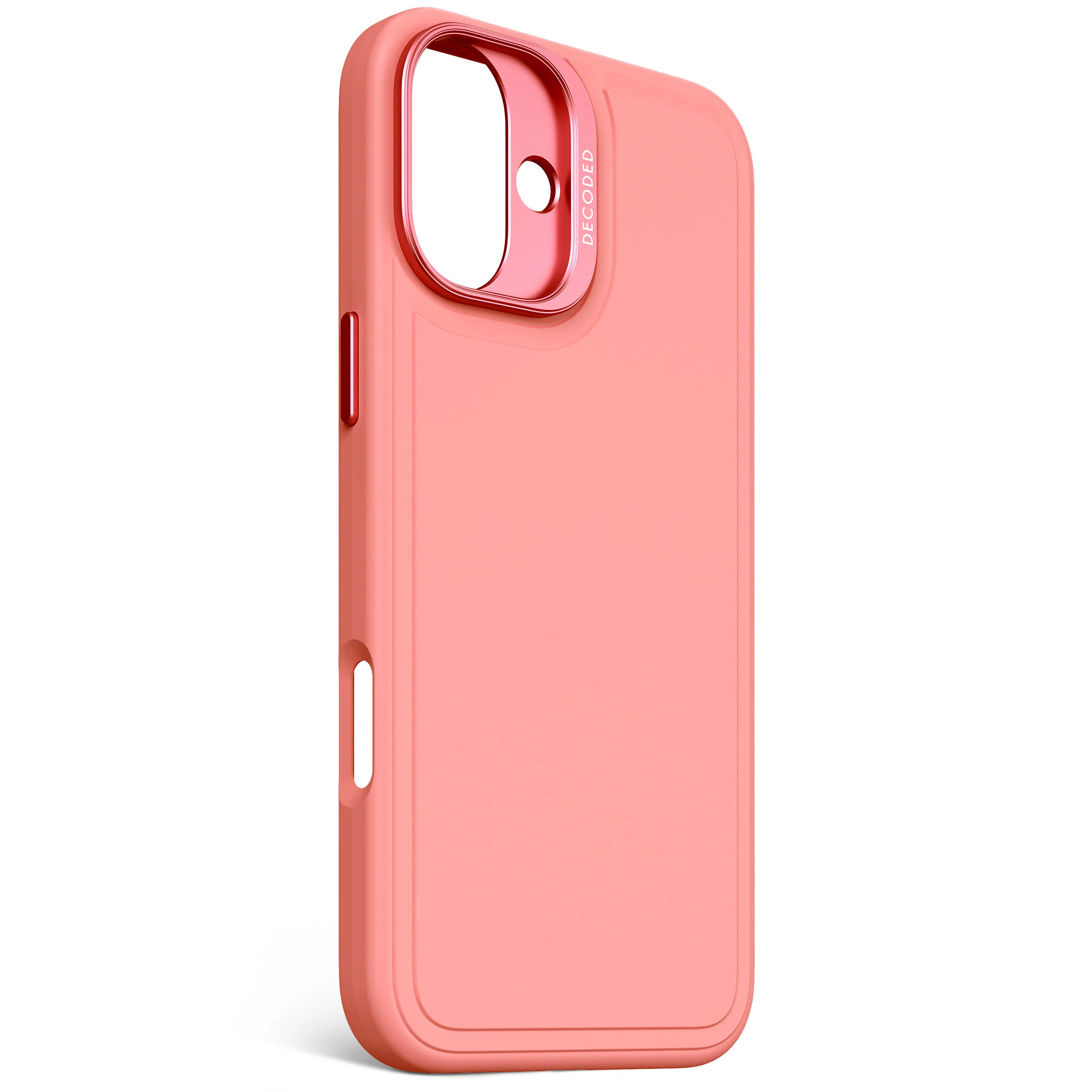 AntiMicrobial Silicone Stacks Case | Bubble Gum | iPhone 16 Plus | D25IPO16PLBCST9BM - Image 2