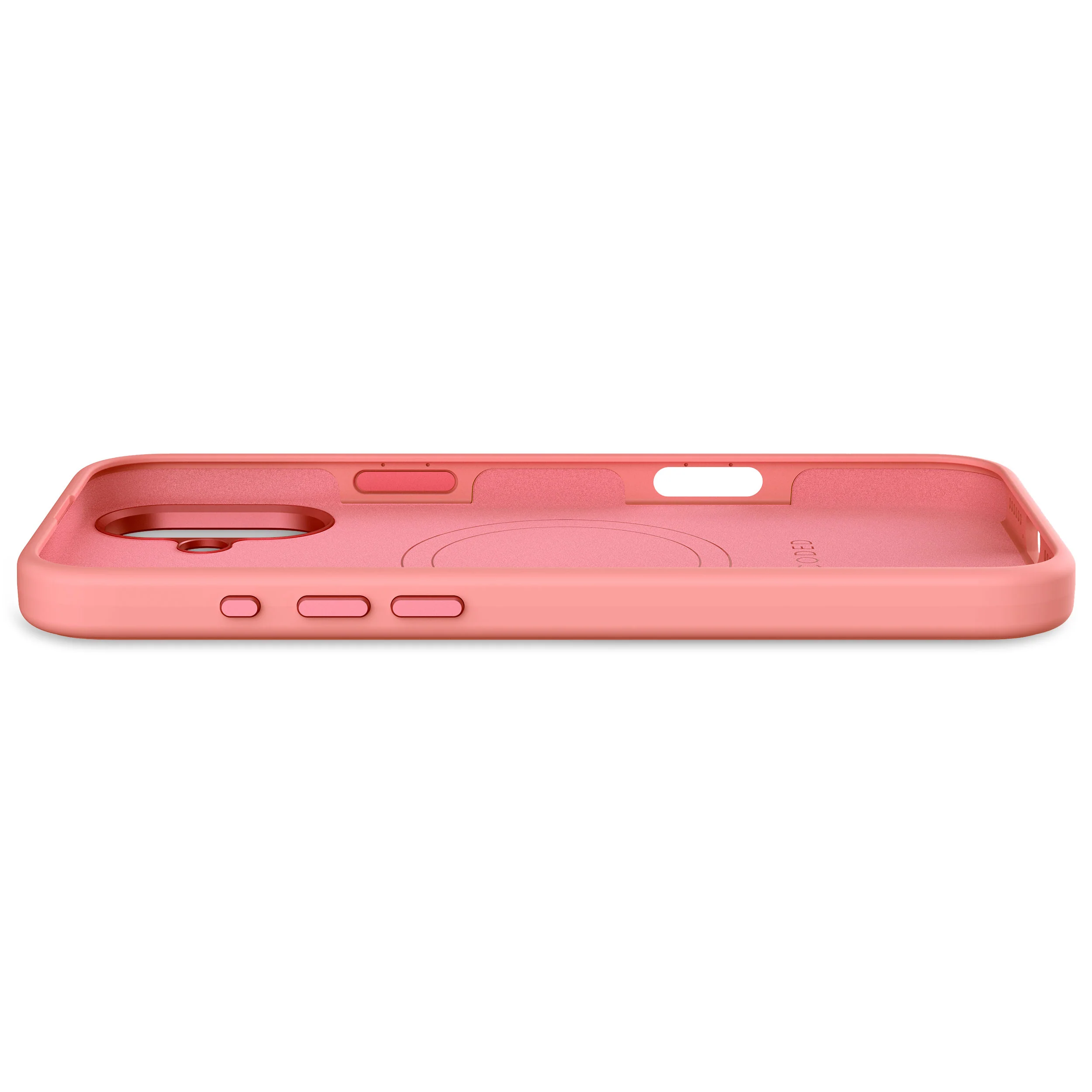 AntiMicrobial Silicone Stacks Case | Bubble Gum | iPhone 16 Plus | D25IPO16PLBCST9BM - Image 5