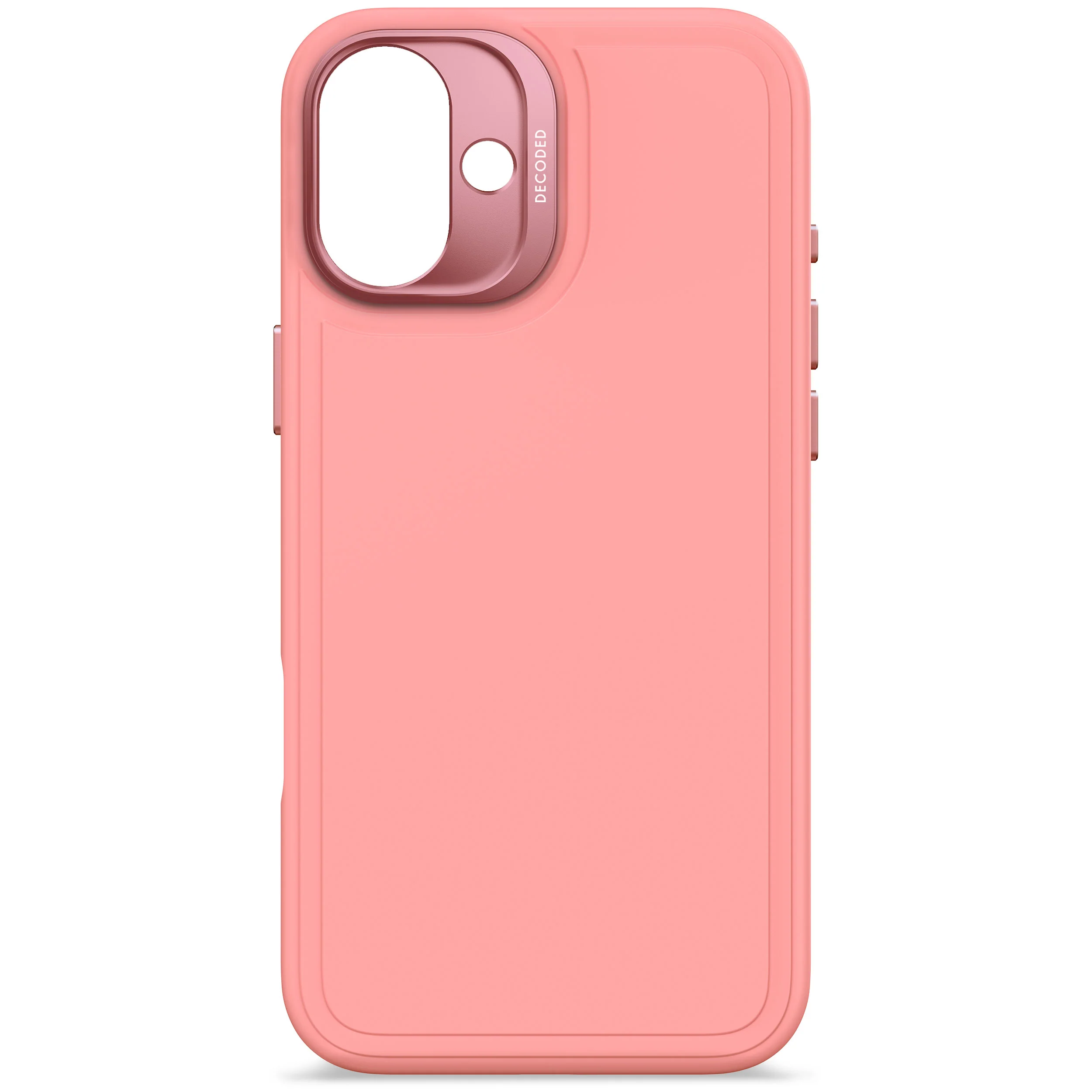 AntiMicrobial Silicone Stacks Case | Bubble Gum | iPhone 16 Plus | D25IPO16PLBCST9BM - Image 8