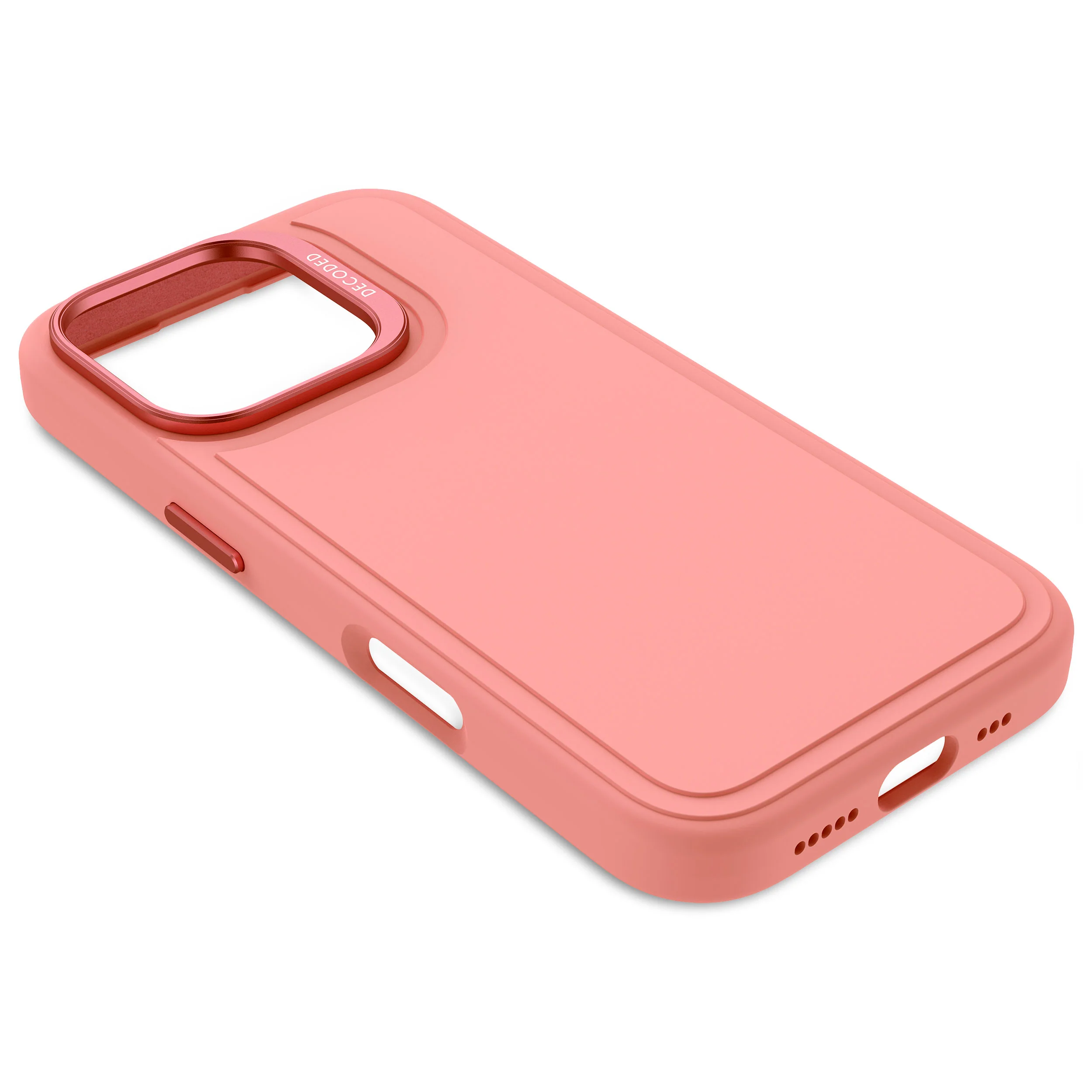 AntiMicrobial Silicone Stacks Case | Bubble Gum | iPhone 16 Pro | D25IPO16PBCST9BM - Image 8