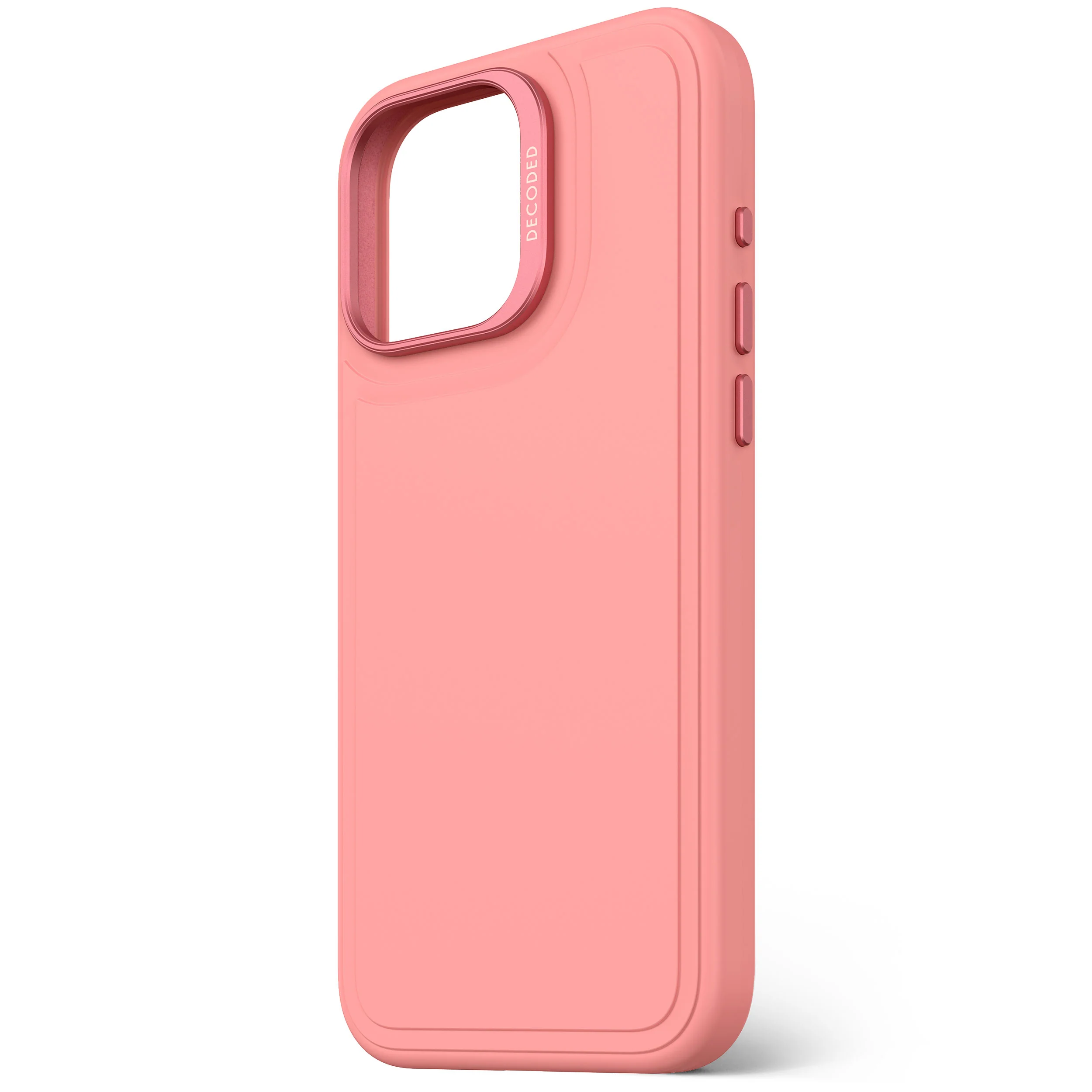 AntiMicrobial Silicone Stacks Case | Bubble Gum | iPhone 16 Pro Max | D25IPO16PMBCST9BM - Image 9