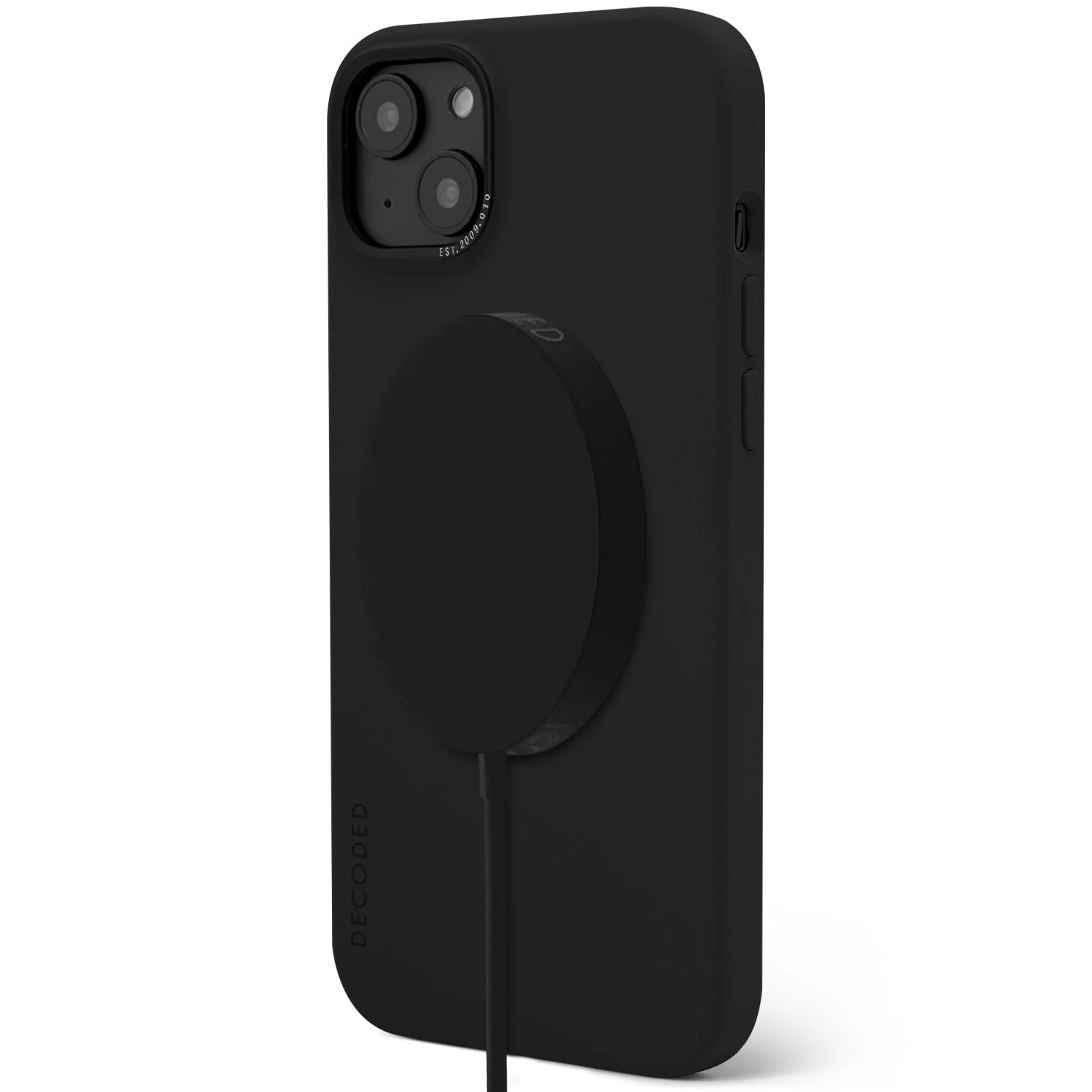 AntiMicrobial Silicone Back Case | Charcoal | iPhone 14 Plus | D23IPO14MBCS9CL - Image 3