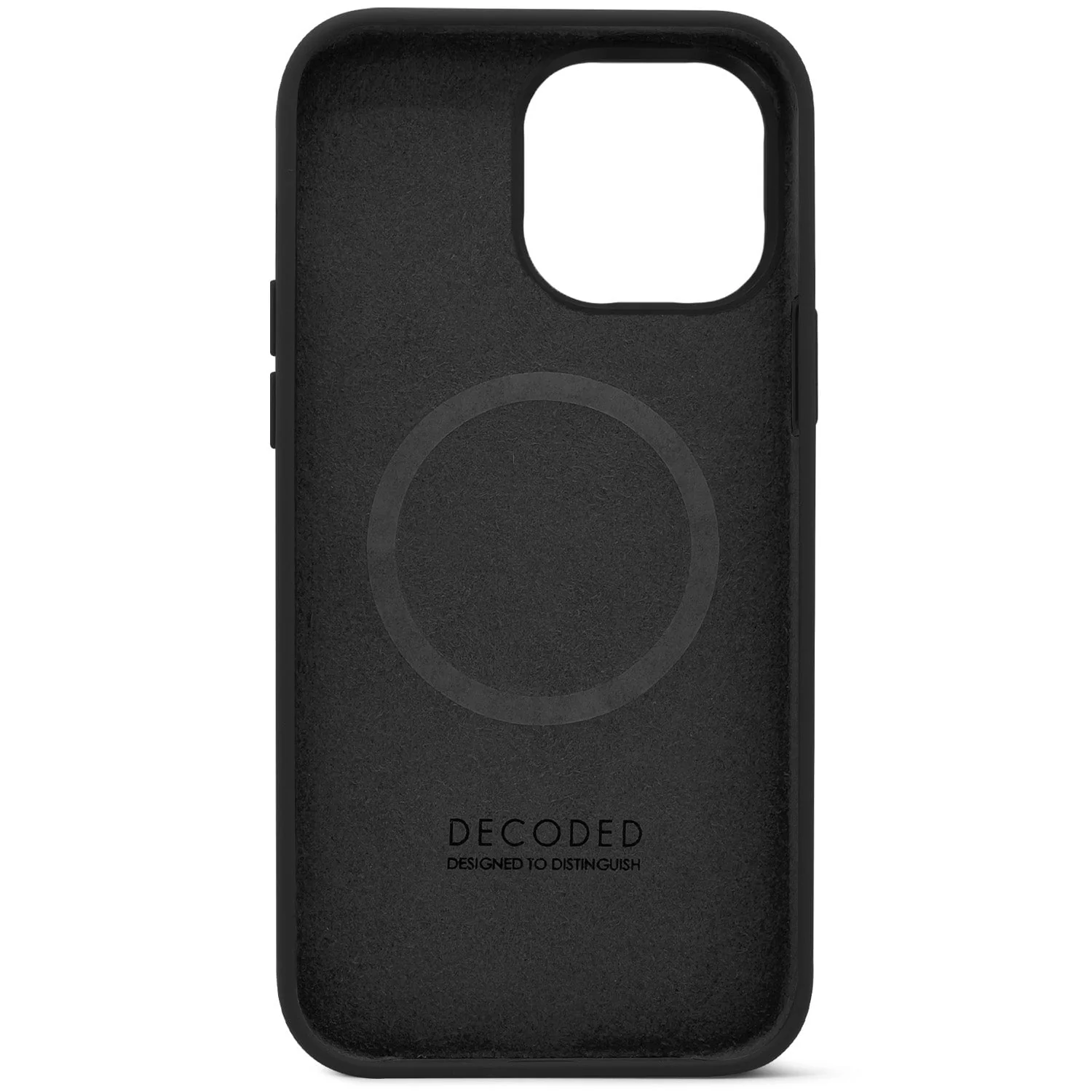 AntiMicrobial Silicone Back Case | Charcoal | iPhone 14 Pro | D23IPO14PBCS9CL - Image 2