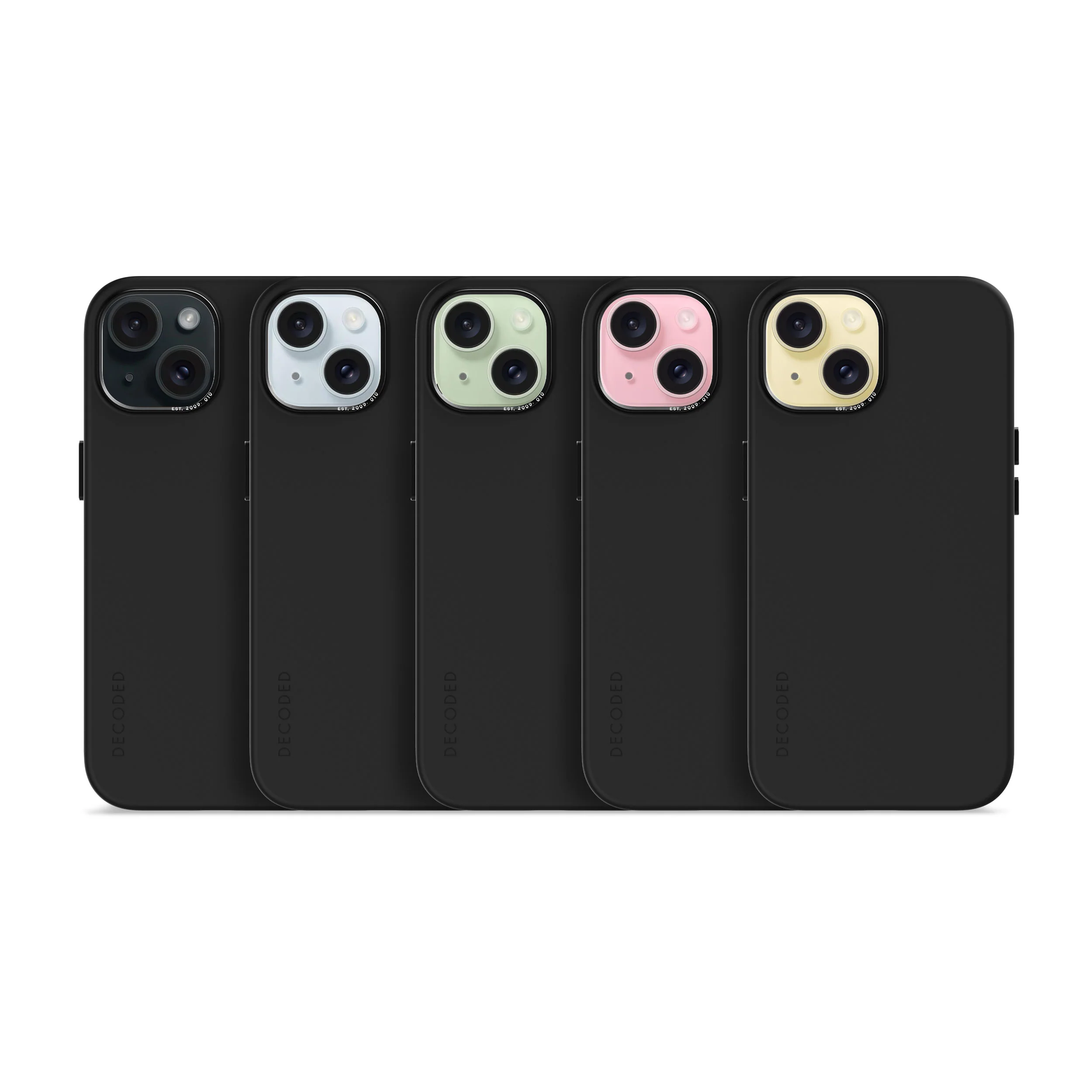 AntiMicrobial Silicone Back Case | Graphine | iPhone 15 | D24IPO15BCS9GE - Image 7