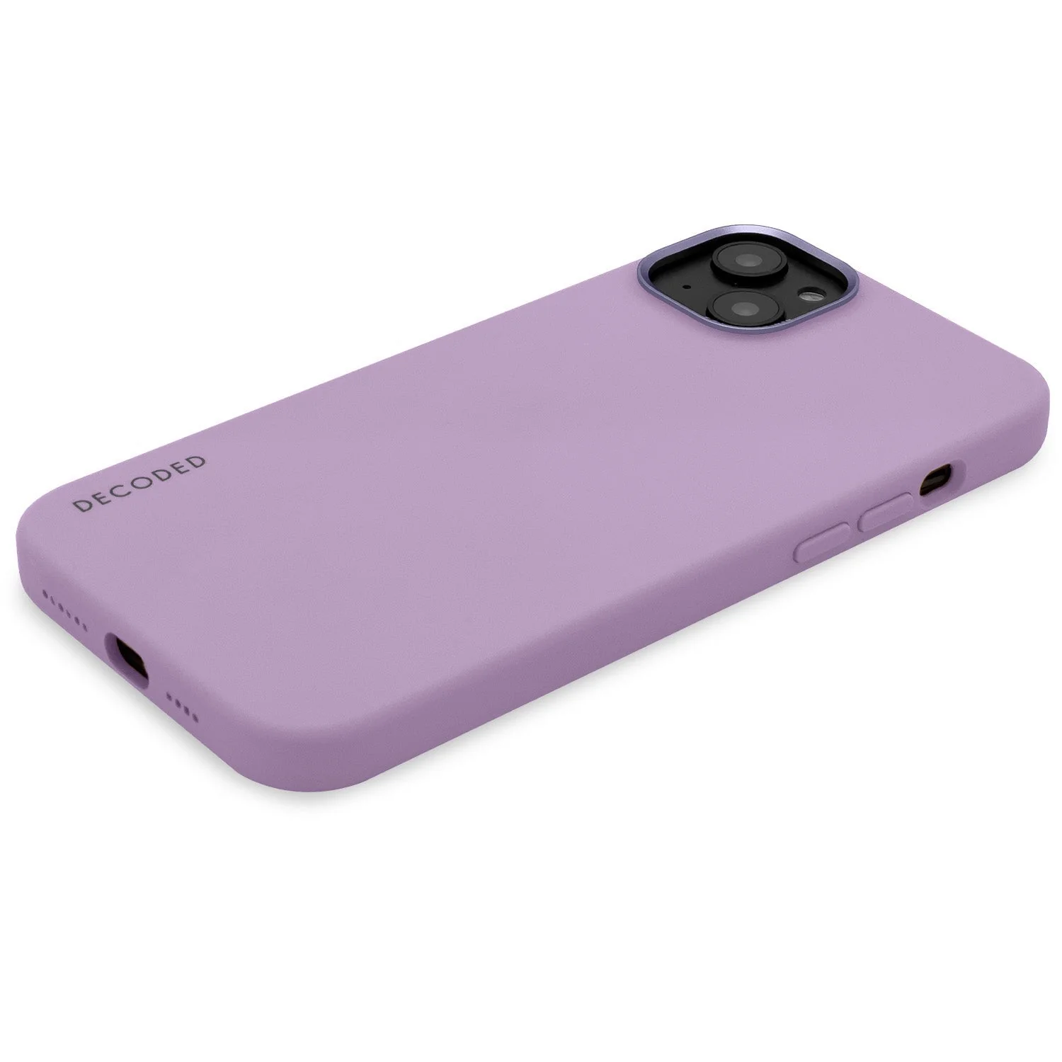 AntiMicrobial Silicone Back Case | Lavender | iPhone 14 | D23IPO14BCS9LR - Image 6