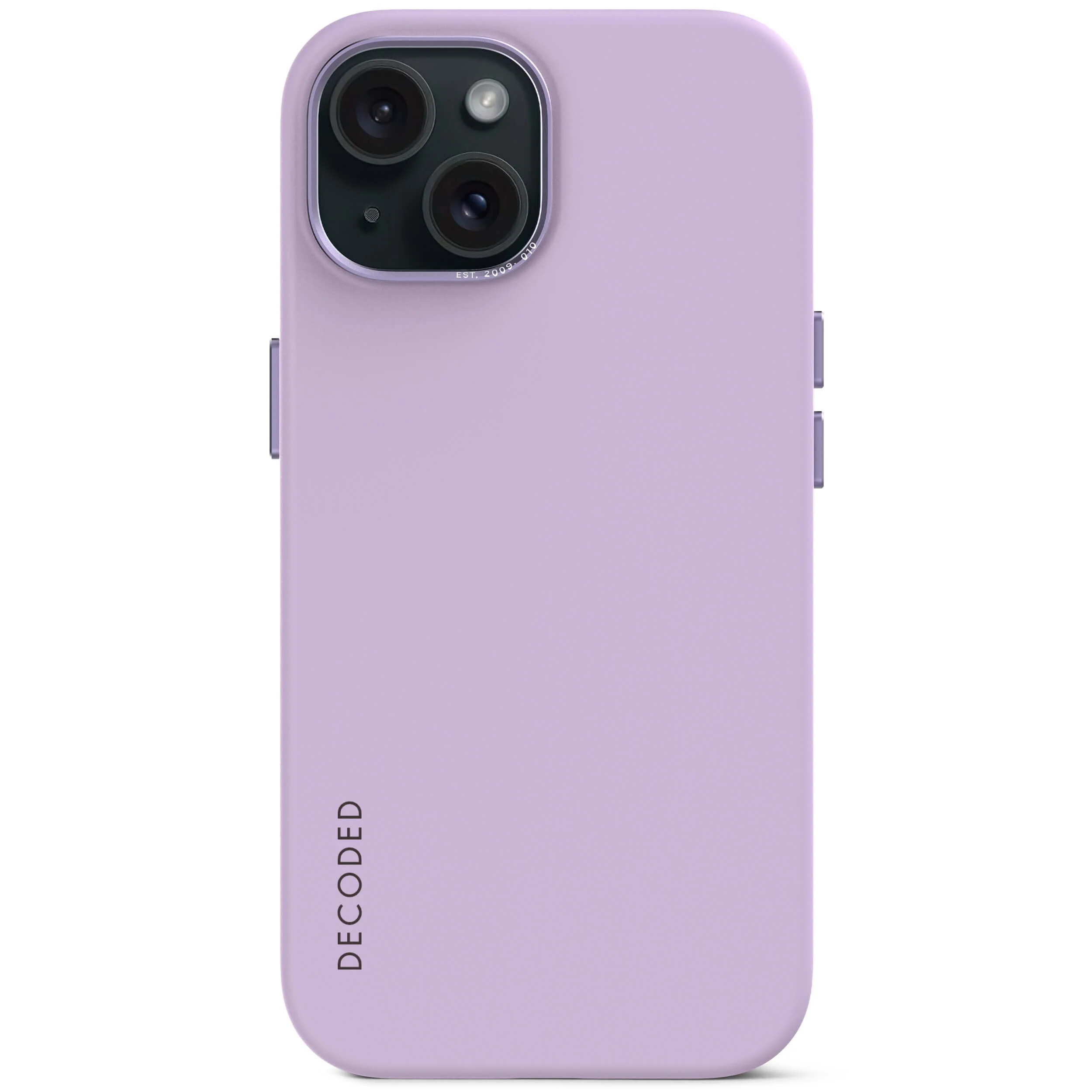 AntiMicrobial Silicone Back Case | Lavender | iPhone 15 | D24IPO15BCS9DR