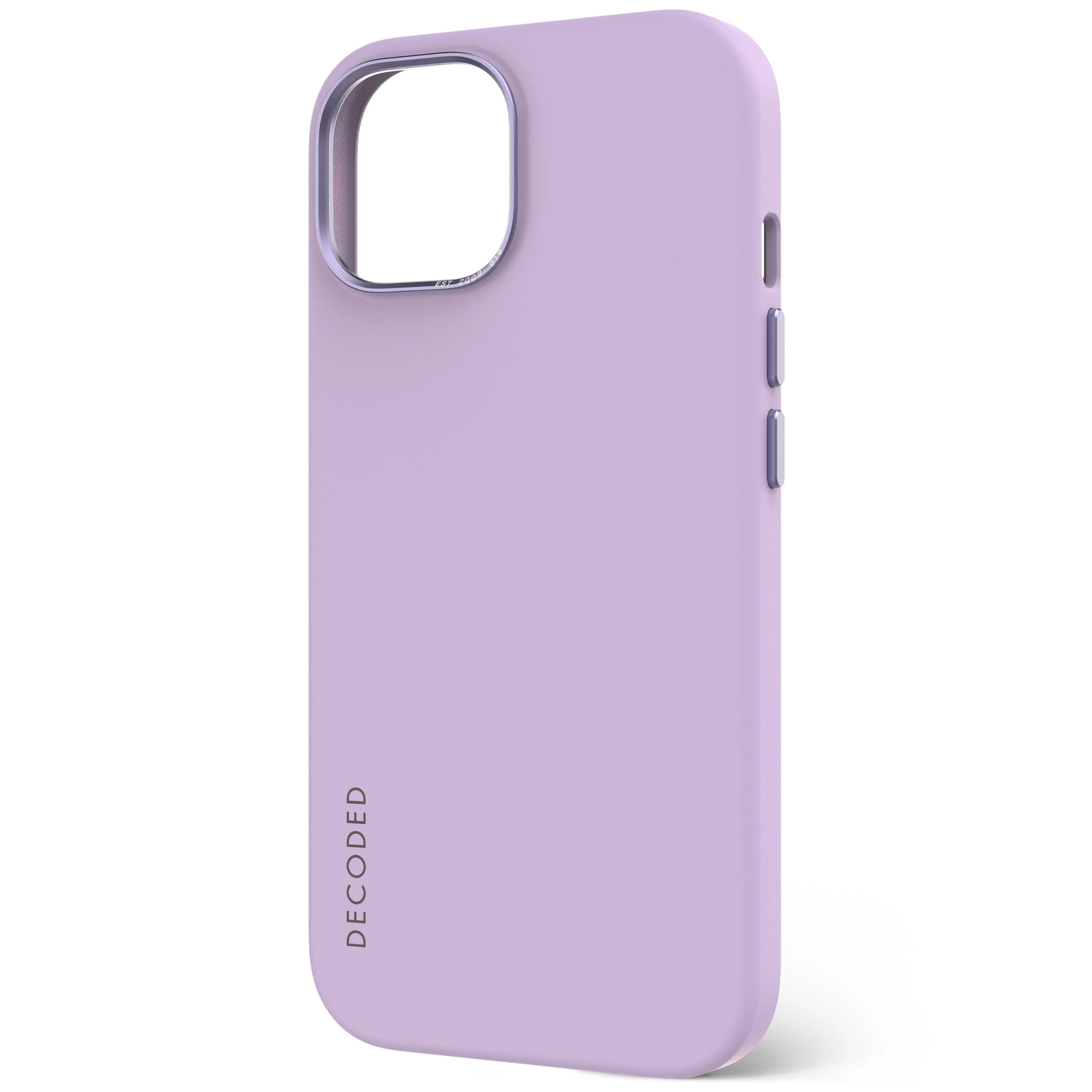 AntiMicrobial Silicone Back Case | Lavender | iPhone 15 | D24IPO15BCS9DR - Image 4