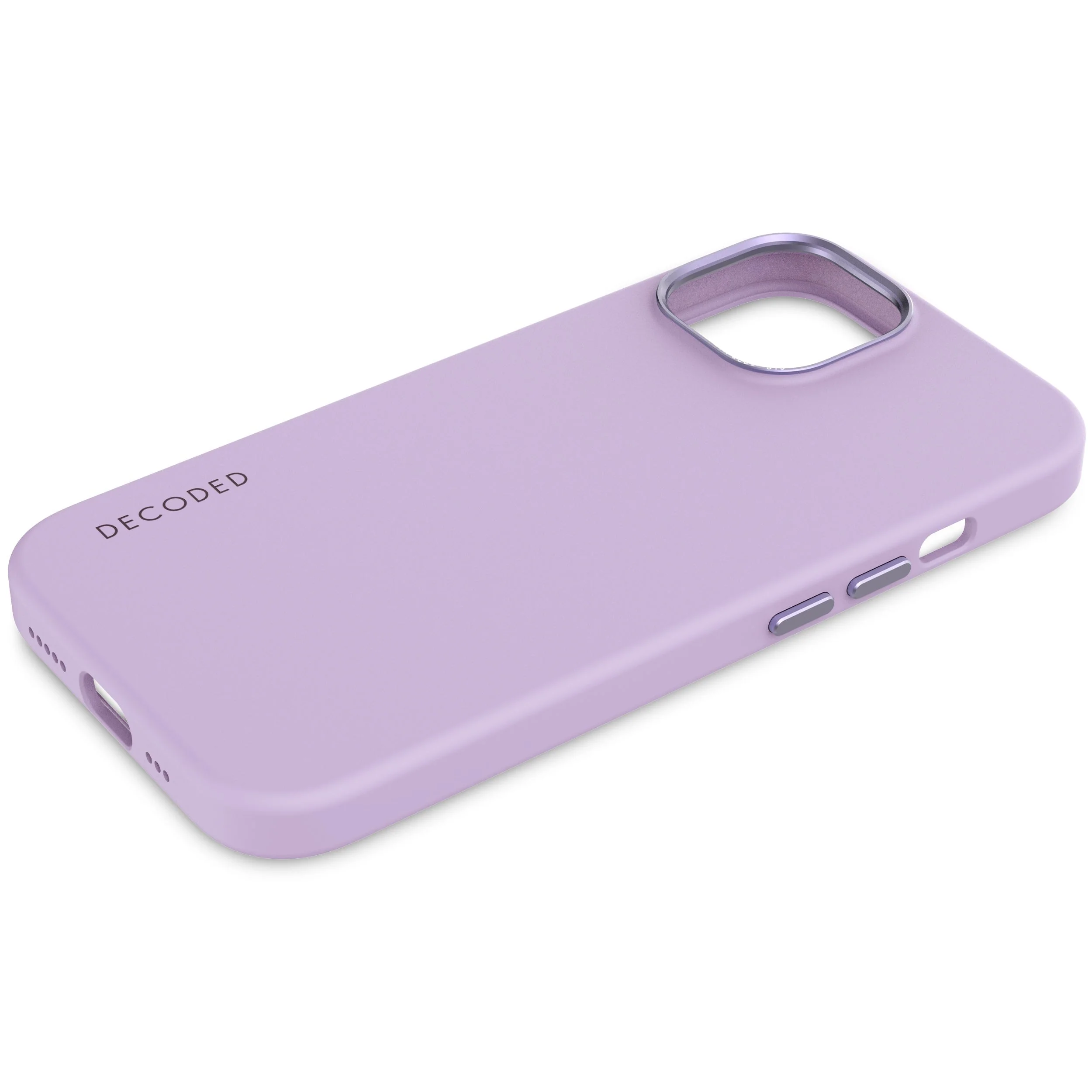 AntiMicrobial Silicone Back Case | Lavender | iPhone 15 | D24IPO15BCS9DR - Image 6