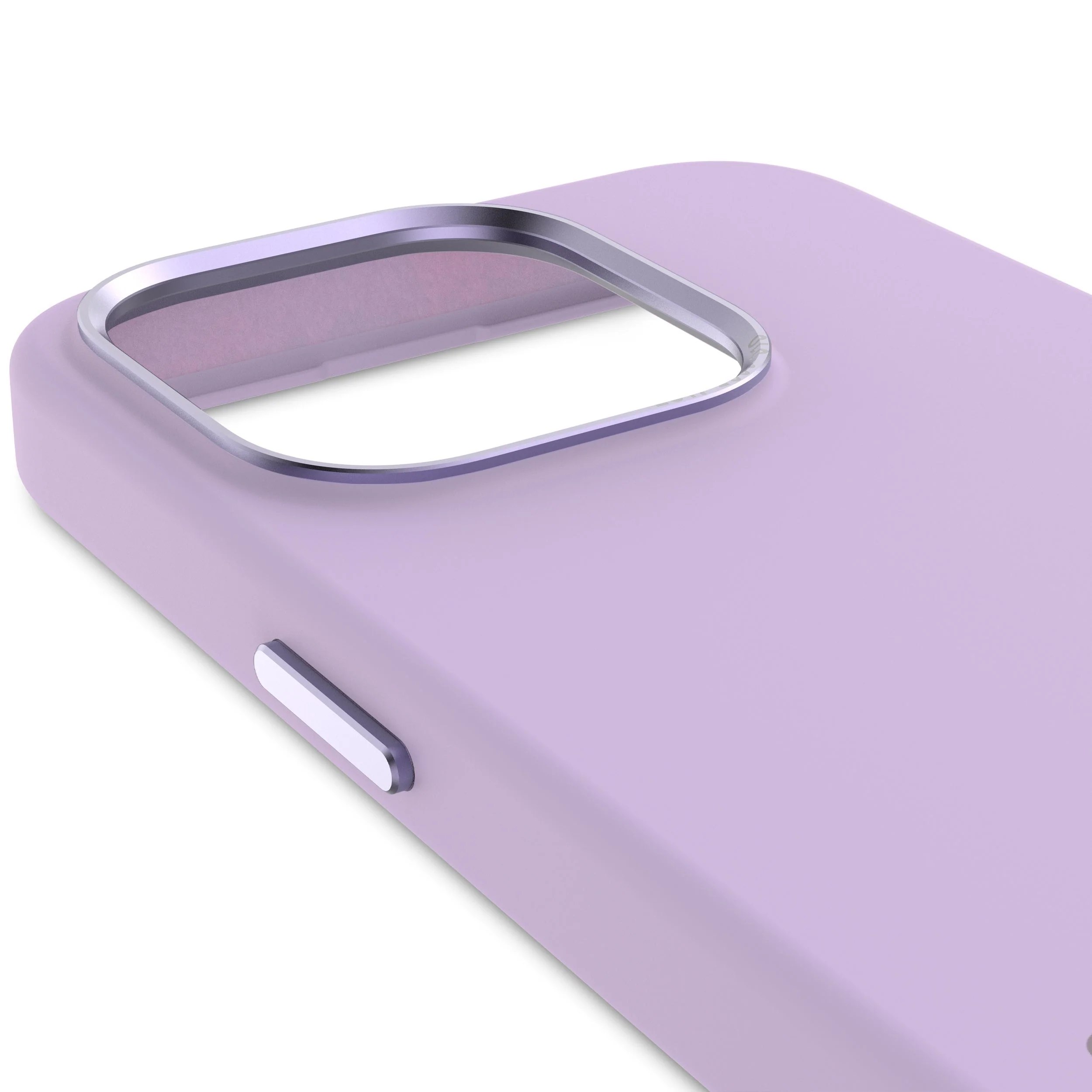 AntiMicrobial Silicone Back Case | Lavender | iPhone 15 Pro | D24IPO15PBCS9DR - Image 2