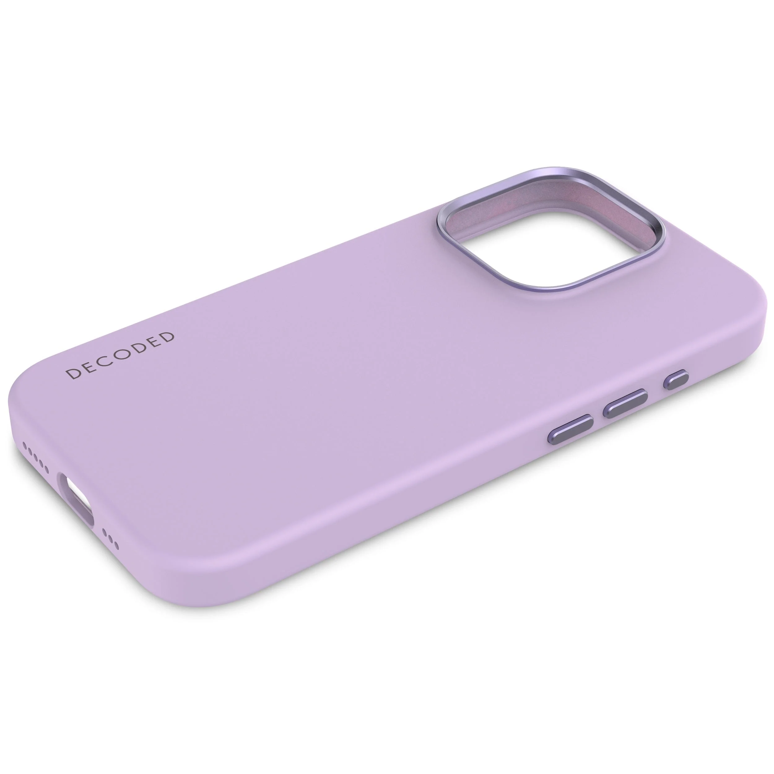 AntiMicrobial Silicone Back Case | Lavender | iPhone 15 Pro Max | D24IPO15PMBCS9DR - Image 6