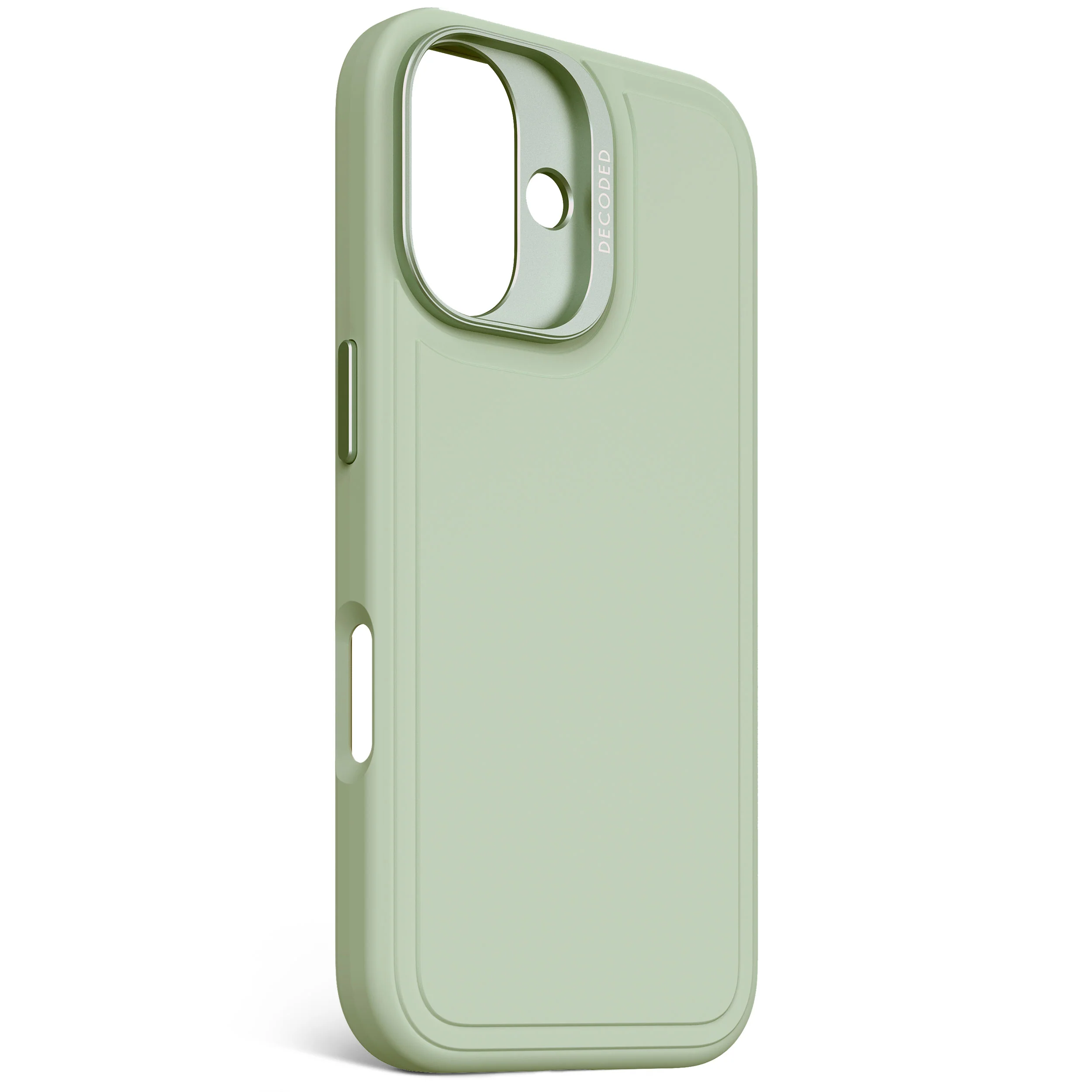 AntiMicrobial Silicone Stacks Case | Mist Green | iPhone 16 | D25IPO16BCST9MN - Image 2