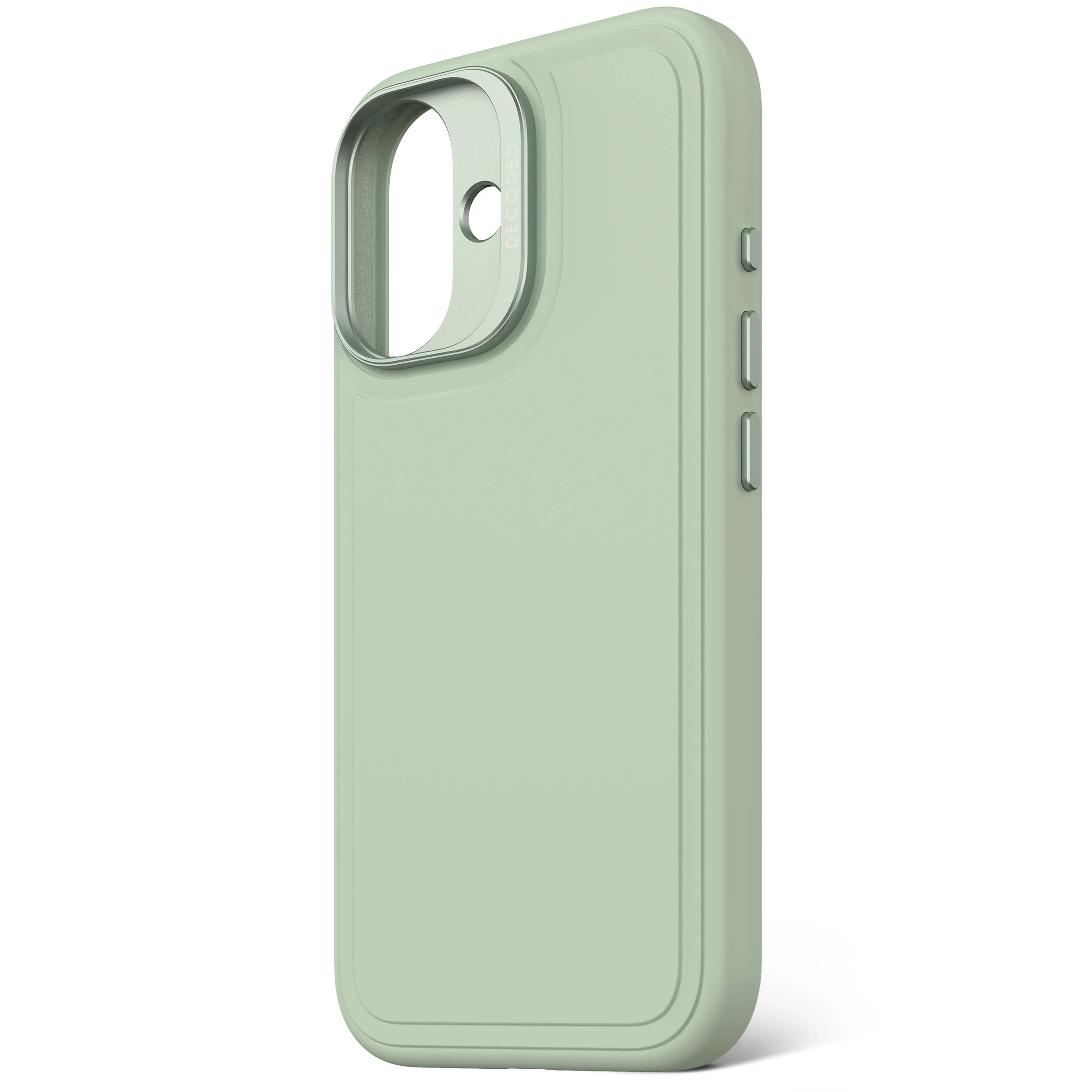 AntiMicrobial Silicone Stacks Case | Mist Green | iPhone 16 | D25IPO16BCST9MN - Image 7