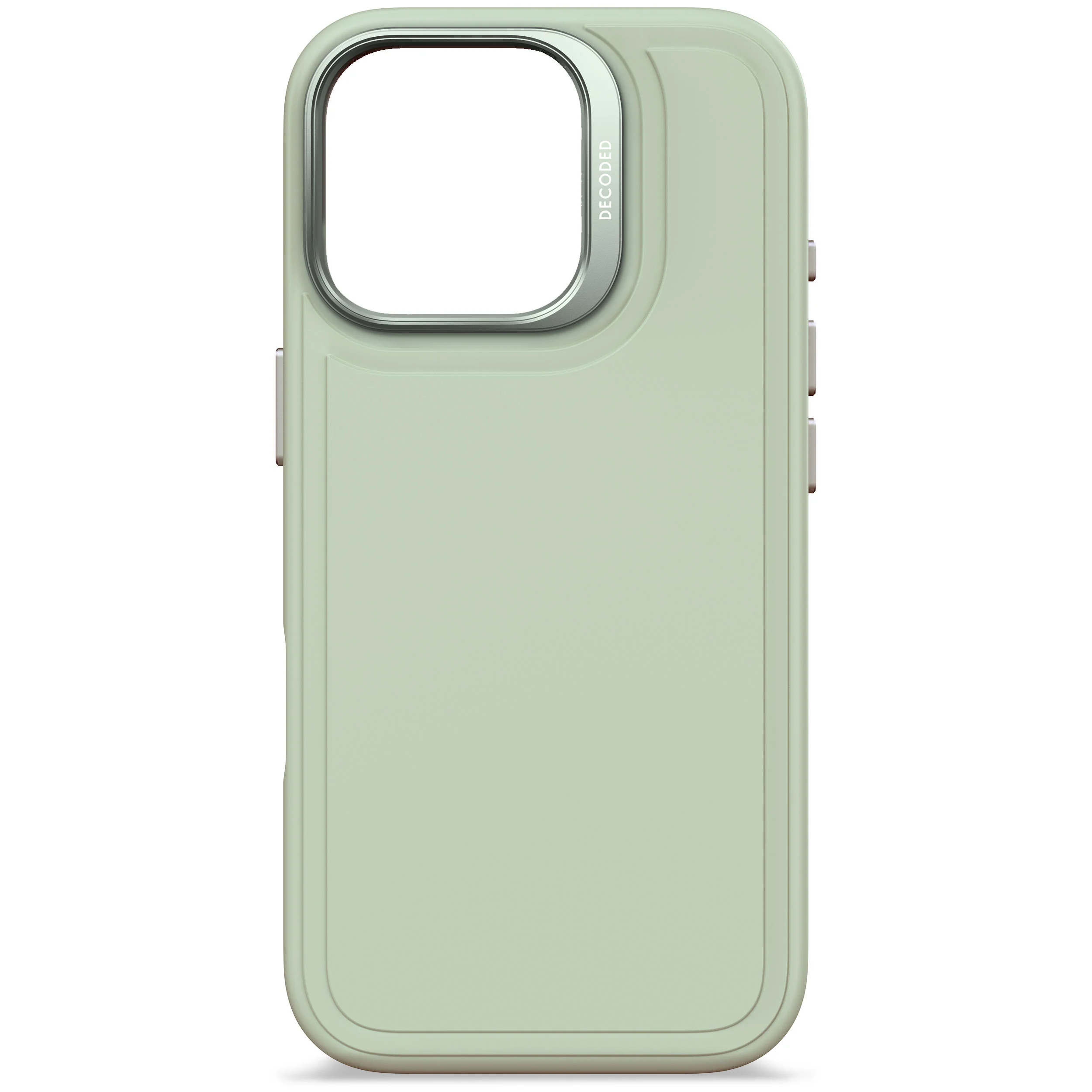 AntiMicrobial Silicone Stacks Case | Mist Green | iPhone 16 Pro | D25IPO16PBCST9MN - Image 10