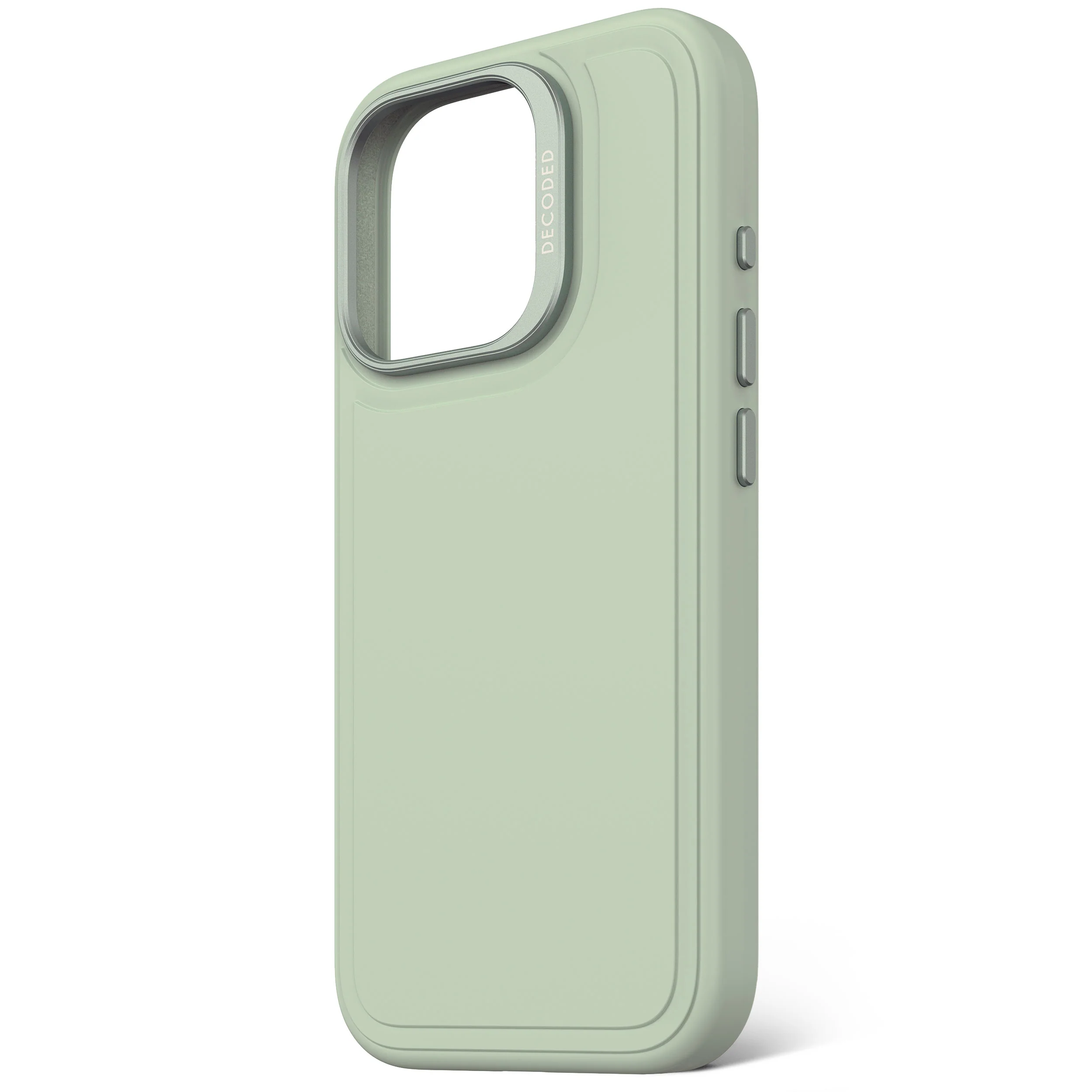 AntiMicrobial Silicone Stacks Case | Mist Green | iPhone 16 Pro | D25IPO16PBCST9MN - Image 9