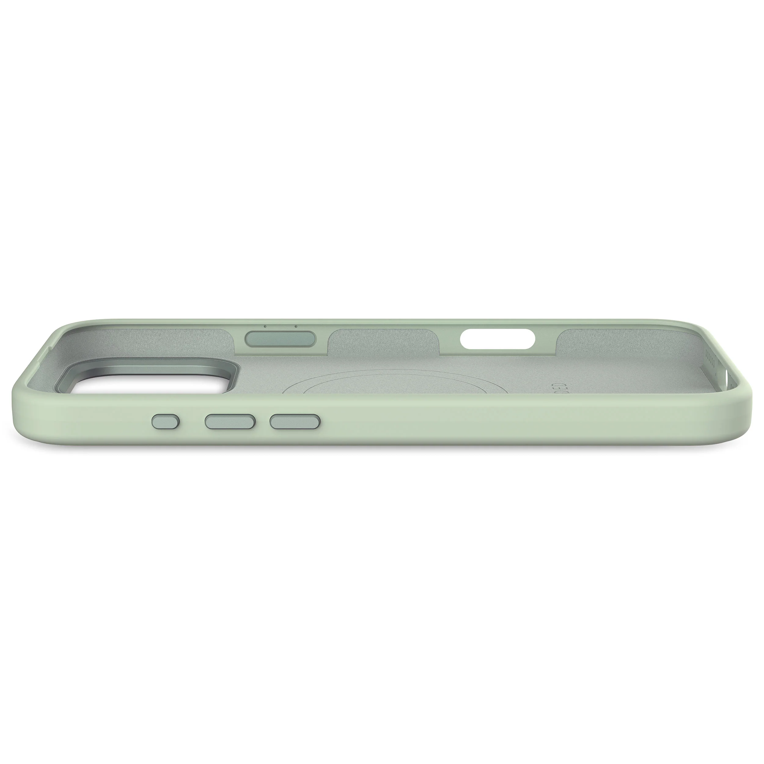 AntiMicrobial Silicone Stacks Case | Mist Green | iPhone 16 Pro Max | D25IPO16PMBCST9MN - Image 6