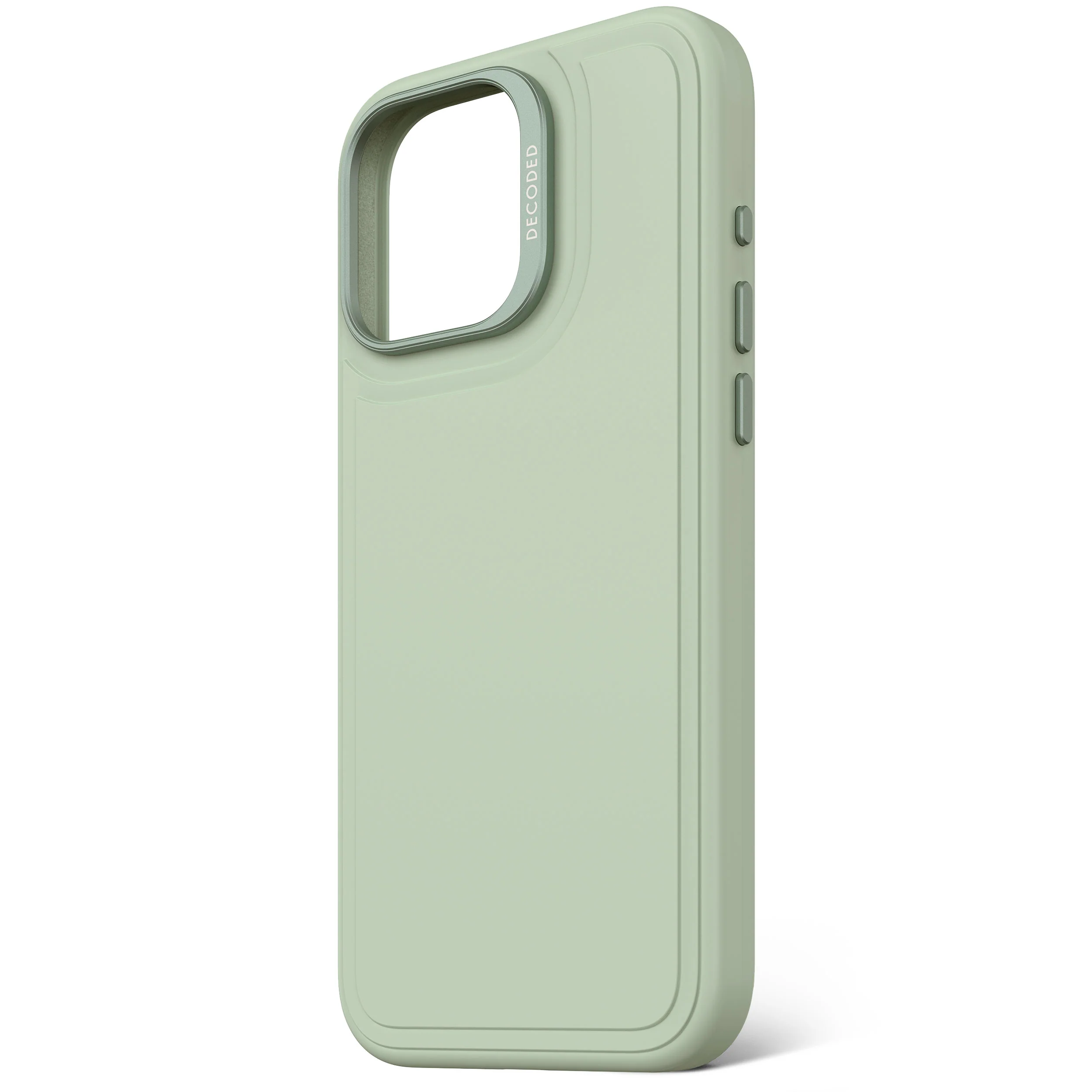 AntiMicrobial Silicone Stacks Case | Mist Green | iPhone 16 Pro Max | D25IPO16PMBCST9MN - Image 9