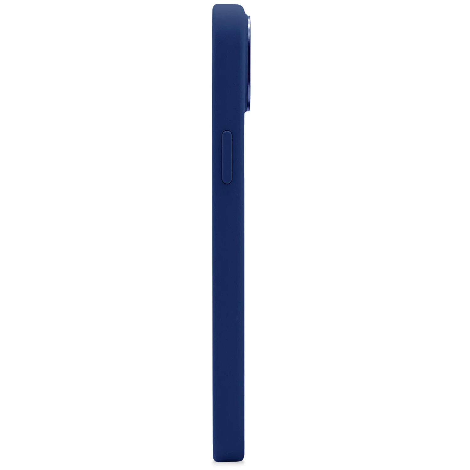 AntiMicrobial Silicone Back Case | Navy Peony | iPhone 14 Plus | D23IPO14MBCS9NE - Image 4