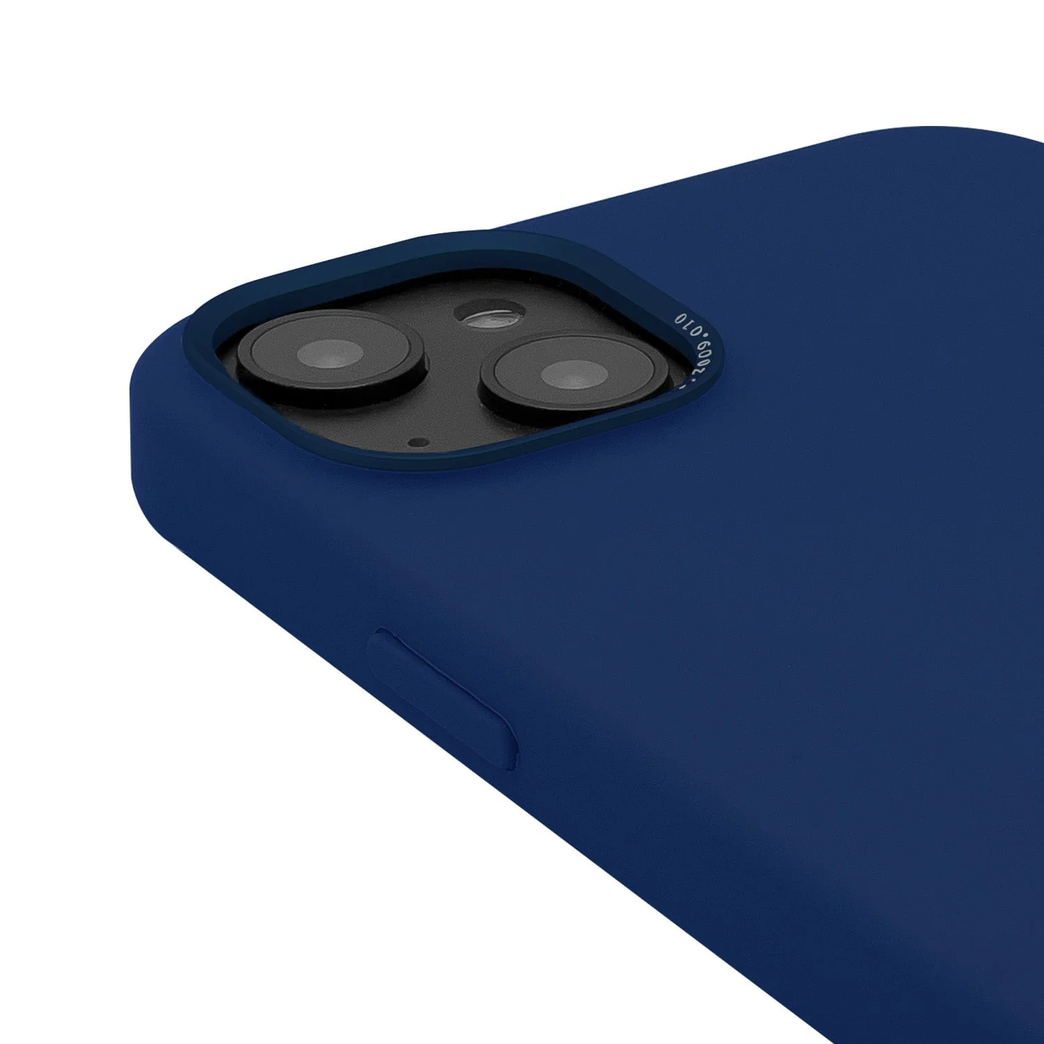 AntiMicrobial Silicone Back Case | Navy Peony | iPhone 14 Plus | D23IPO14MBCS9NE - Image 5