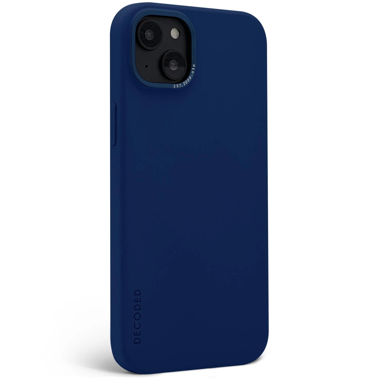 AntiMicrobial Silicone Back Case | Navy Peony | iPhone 14 Plus | D23IPO14MBCS9NE - Image 7