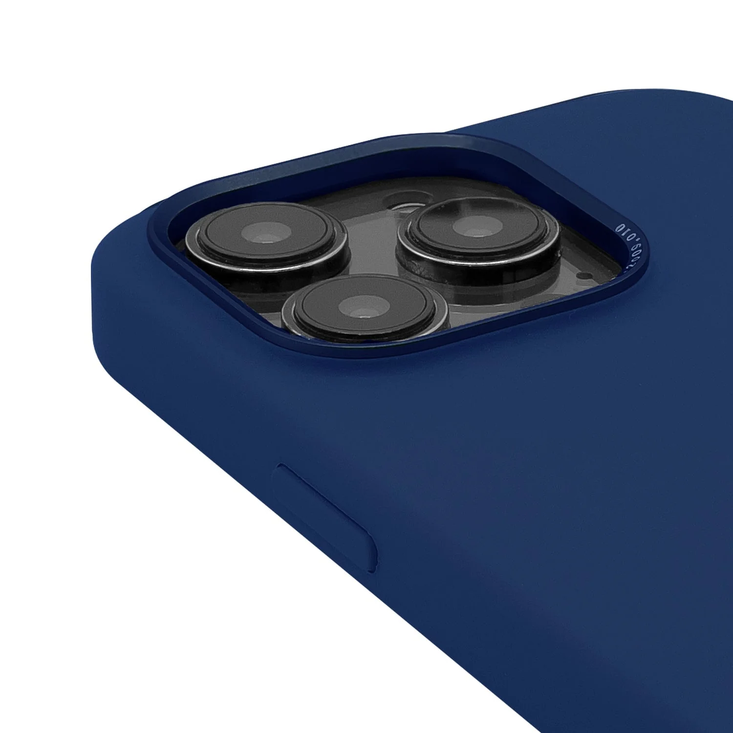 AntiMicrobial Silicone Back Case | Navy Peony | iPhone 14 Pro Max | D23IPO14PMBCS9NE - Image 5