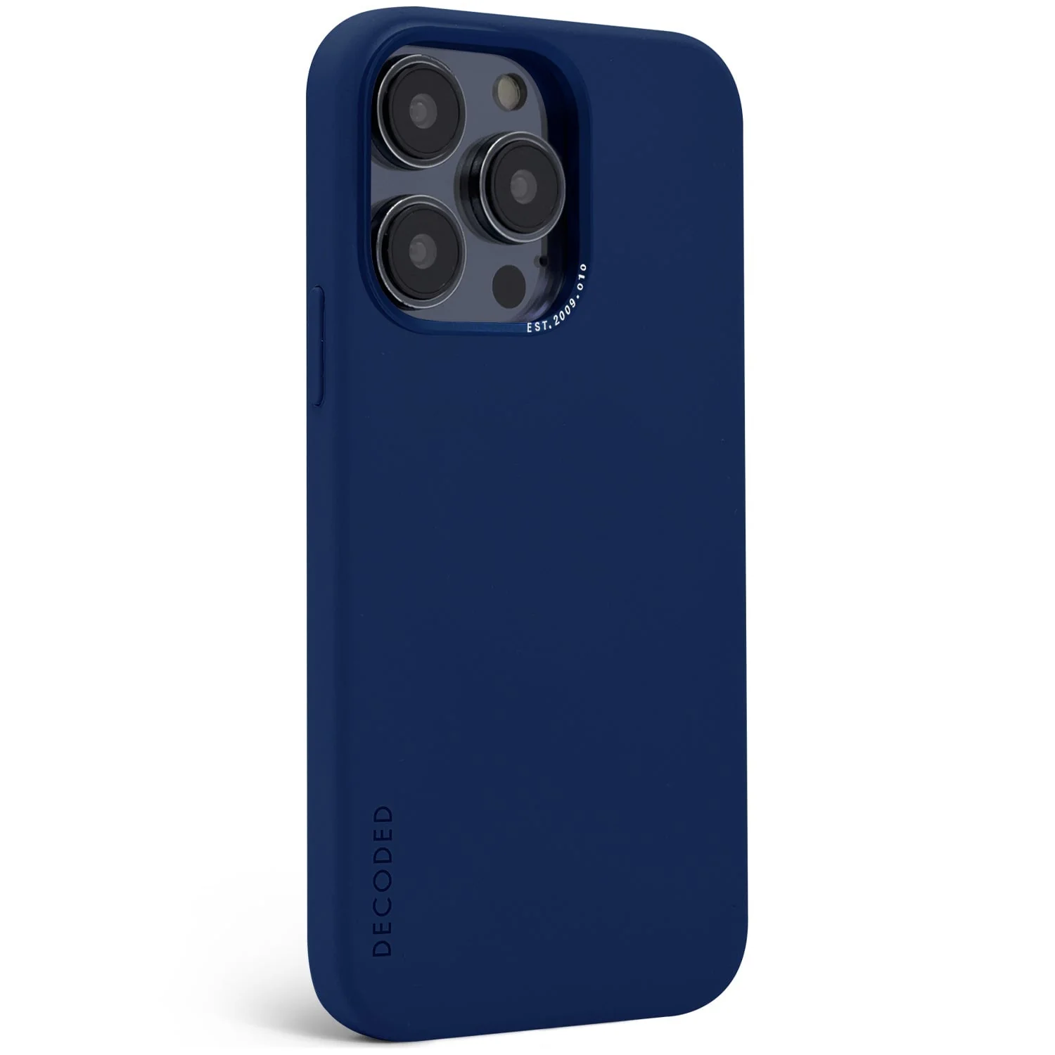 AntiMicrobial Silicone Back Case | Navy Peony | iPhone 14 Pro Max | D23IPO14PMBCS9NE - Image 7