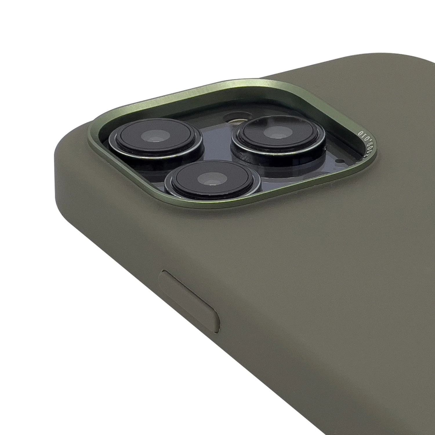 AntiMicrobial Silicone Back Case | Olive | iPhone 14 Pro | D23IPO14PBCS9OE - Image 5