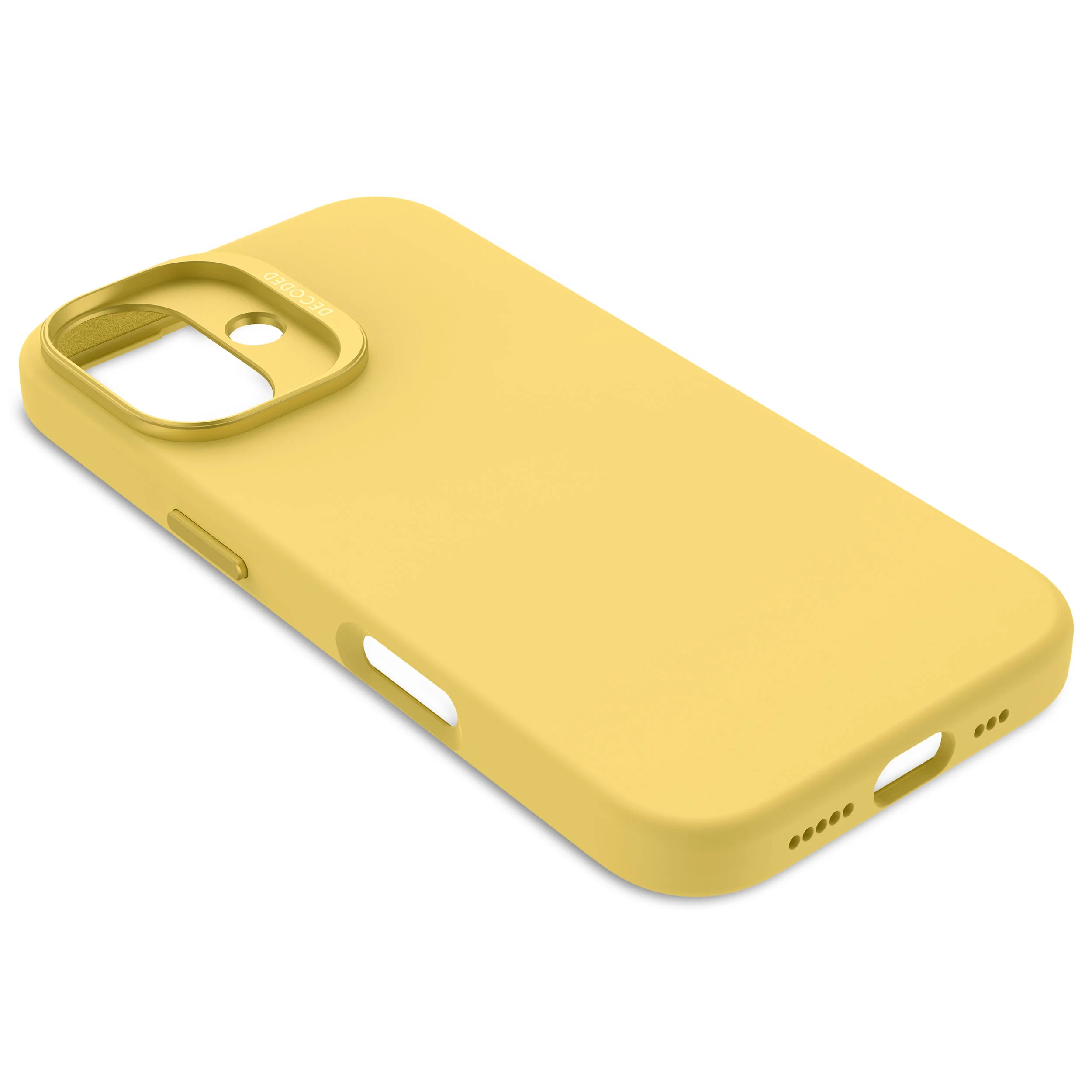 AntiMicrobial Silicone Case | Popcorn Yellow | iPhone 16 | D25IPO16BCS9PN - Image 6