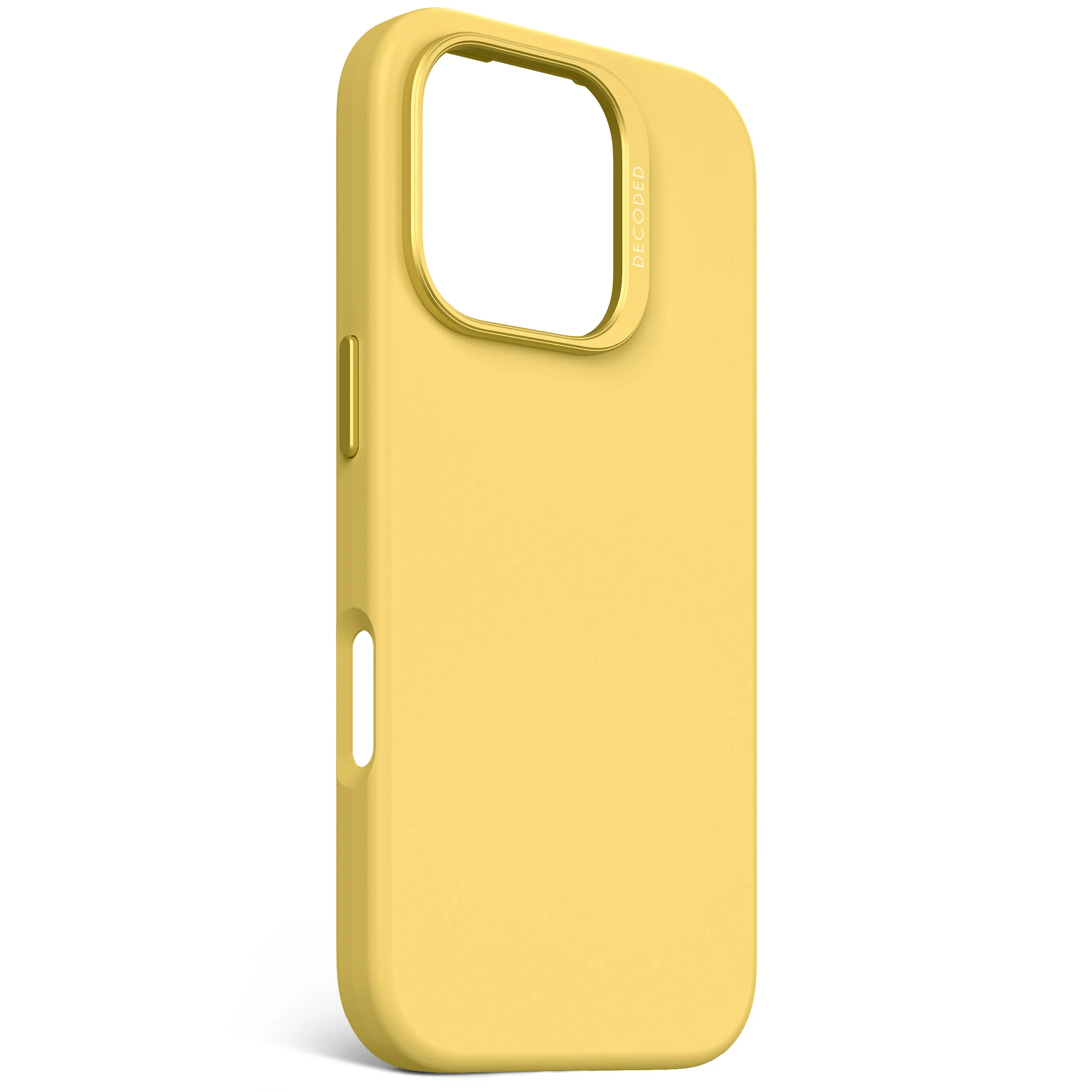 AntiMicrobial Silicone Case | Popcorn Yellow | iPhone 16 Pro | D25IPO16PBCS9PN - Image 2