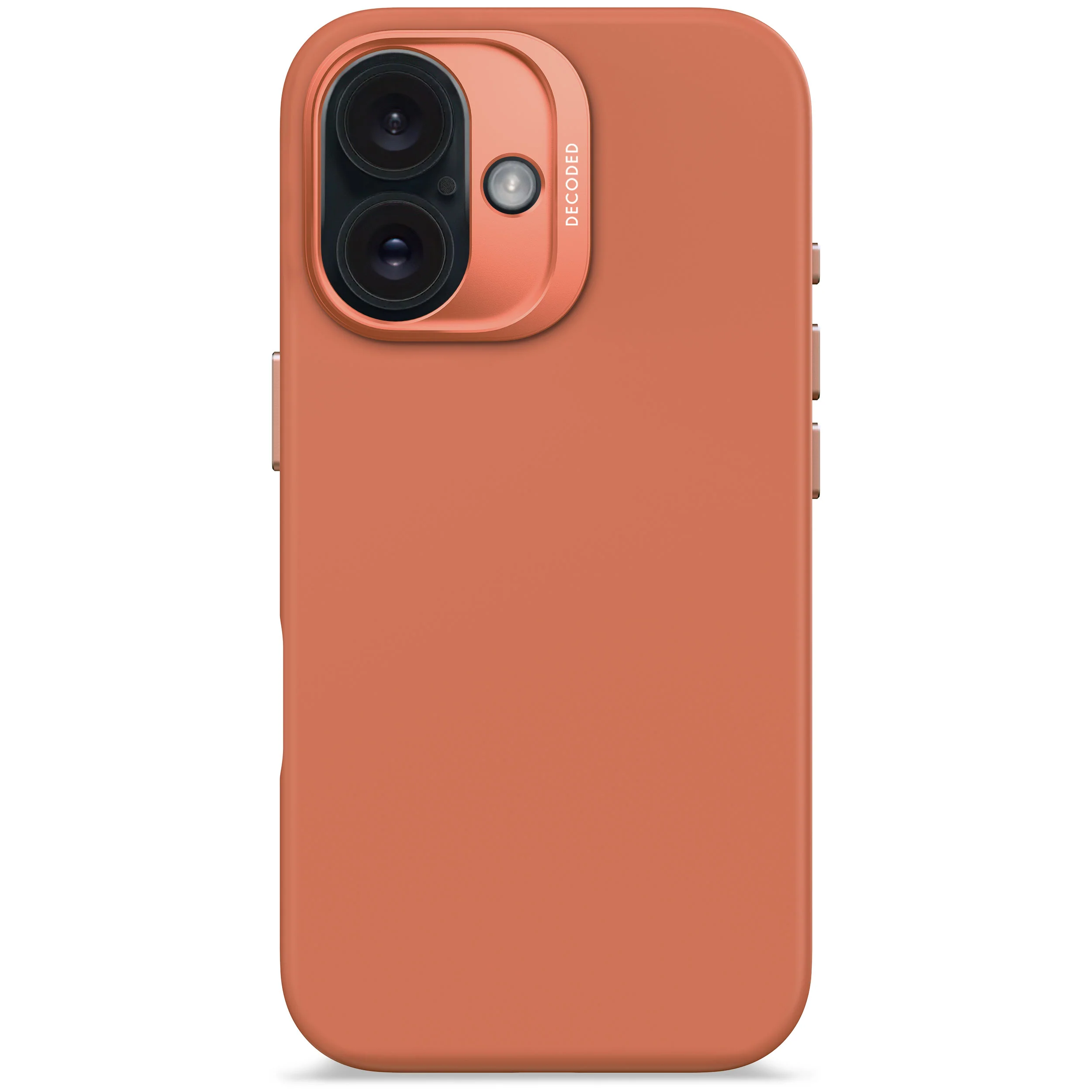 AntiMicrobial Silicone Case | Sand Stone Pink | iPhone 16 | D25IPO16BCS9SE