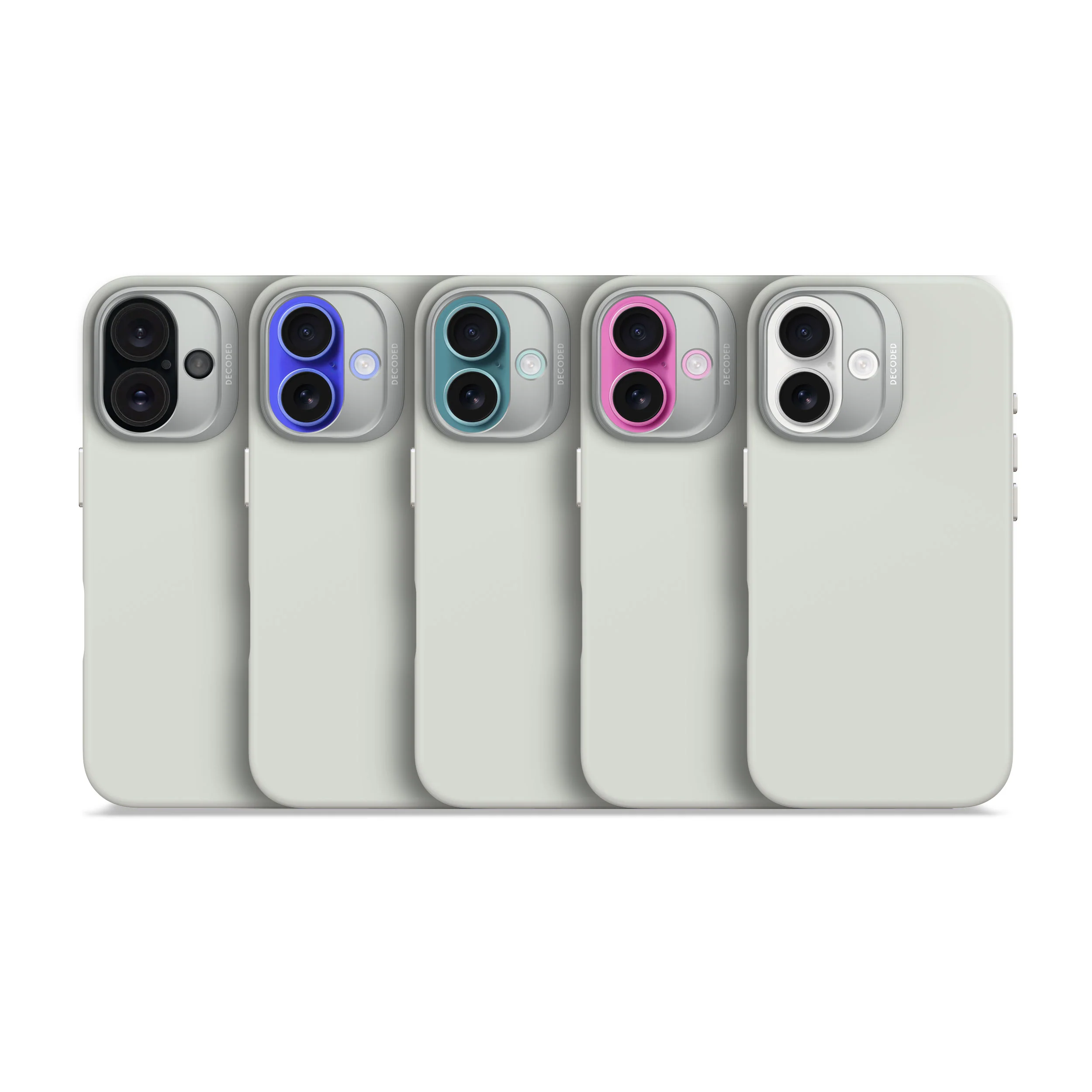 AntiMicrobial Silicone Case | Stone Grey | iPhone 16 Plus | D25IPO16PLBCS9SY - Image 11