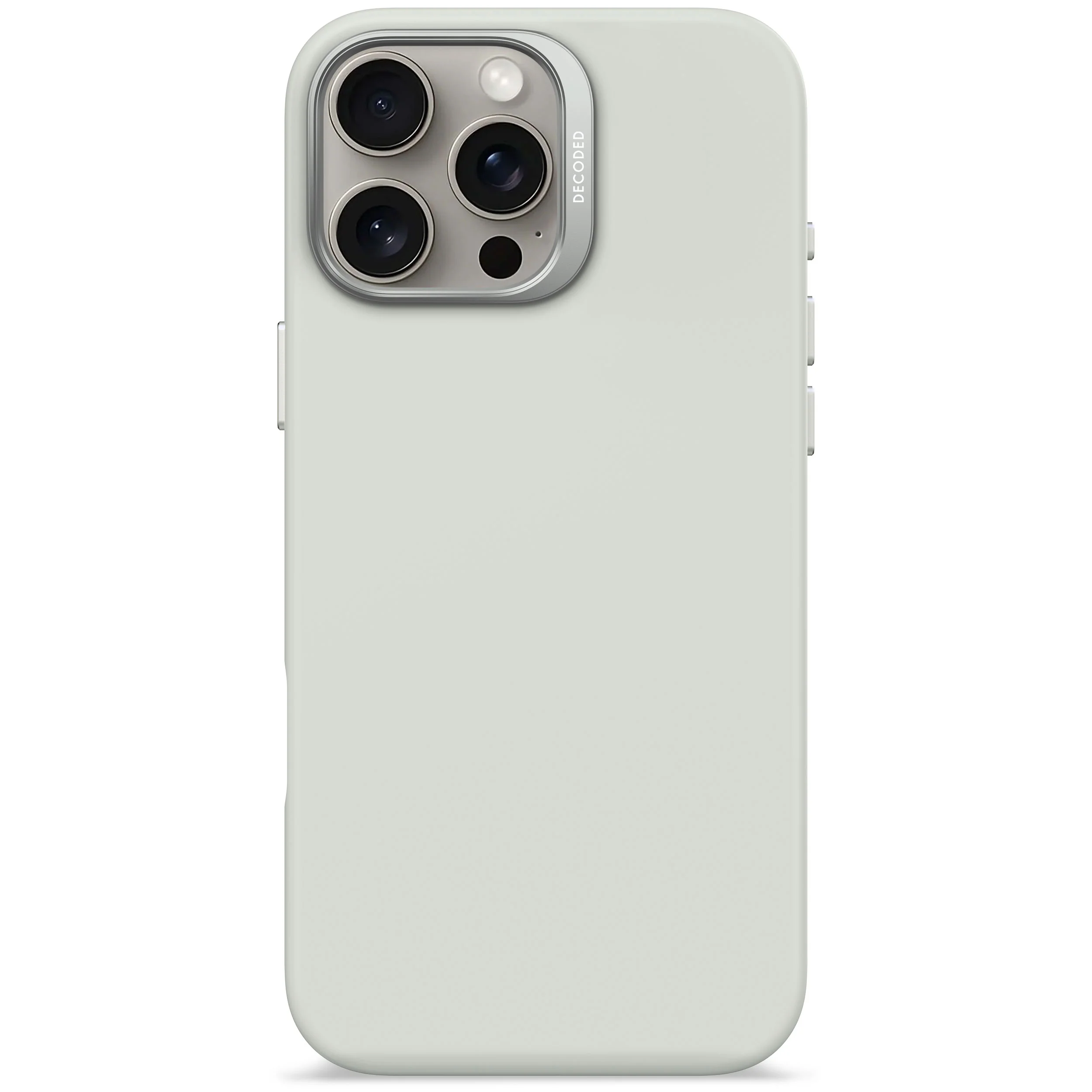 AntiMicrobial Silicone Case | Stone Grey | iPhone 16 Pro Max | D25IPO16PMBCS9SY