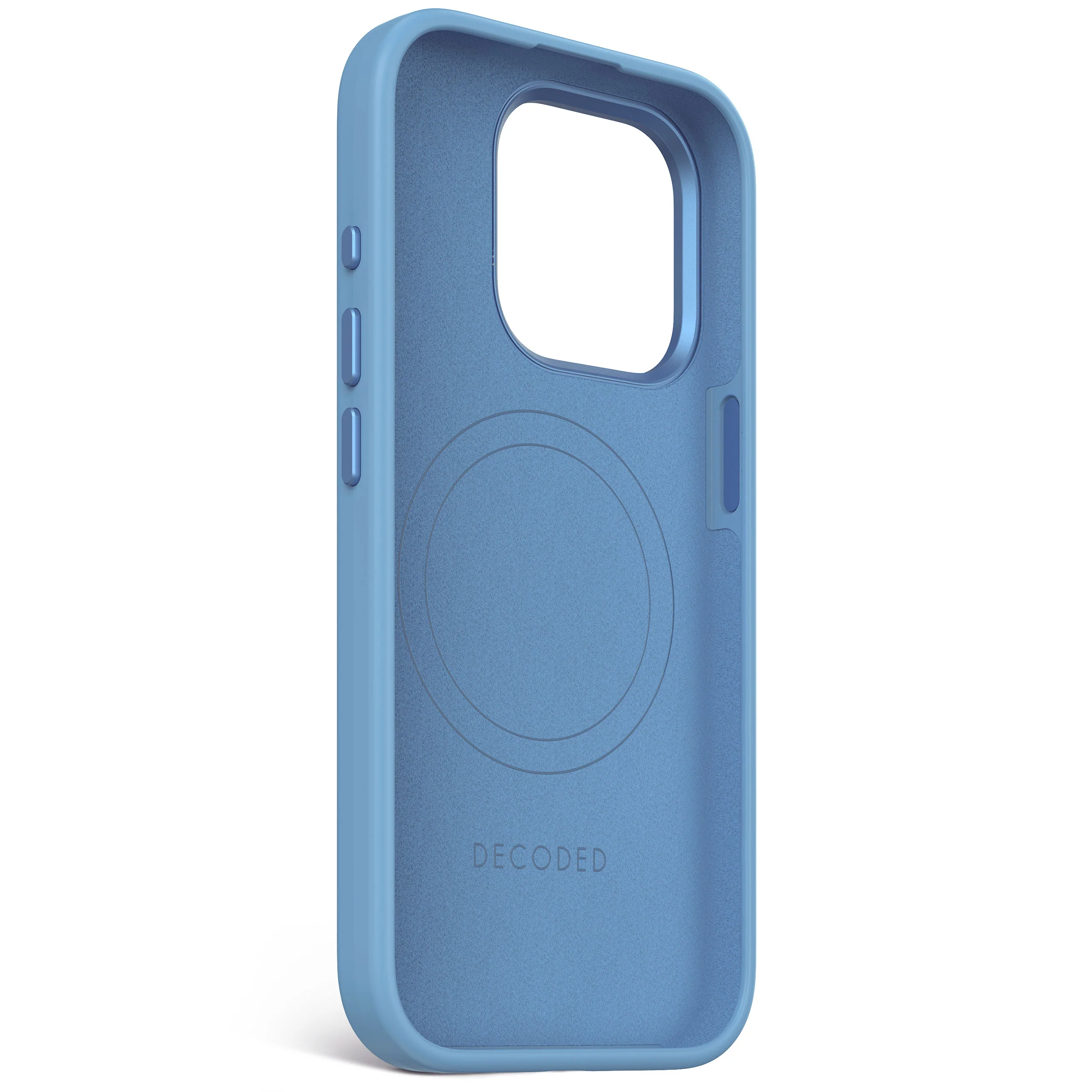 AntiMicrobial Silicone Case | Air Blue | iPhone 15 Pro | D24IPO15PBCS1AE - Image 4
