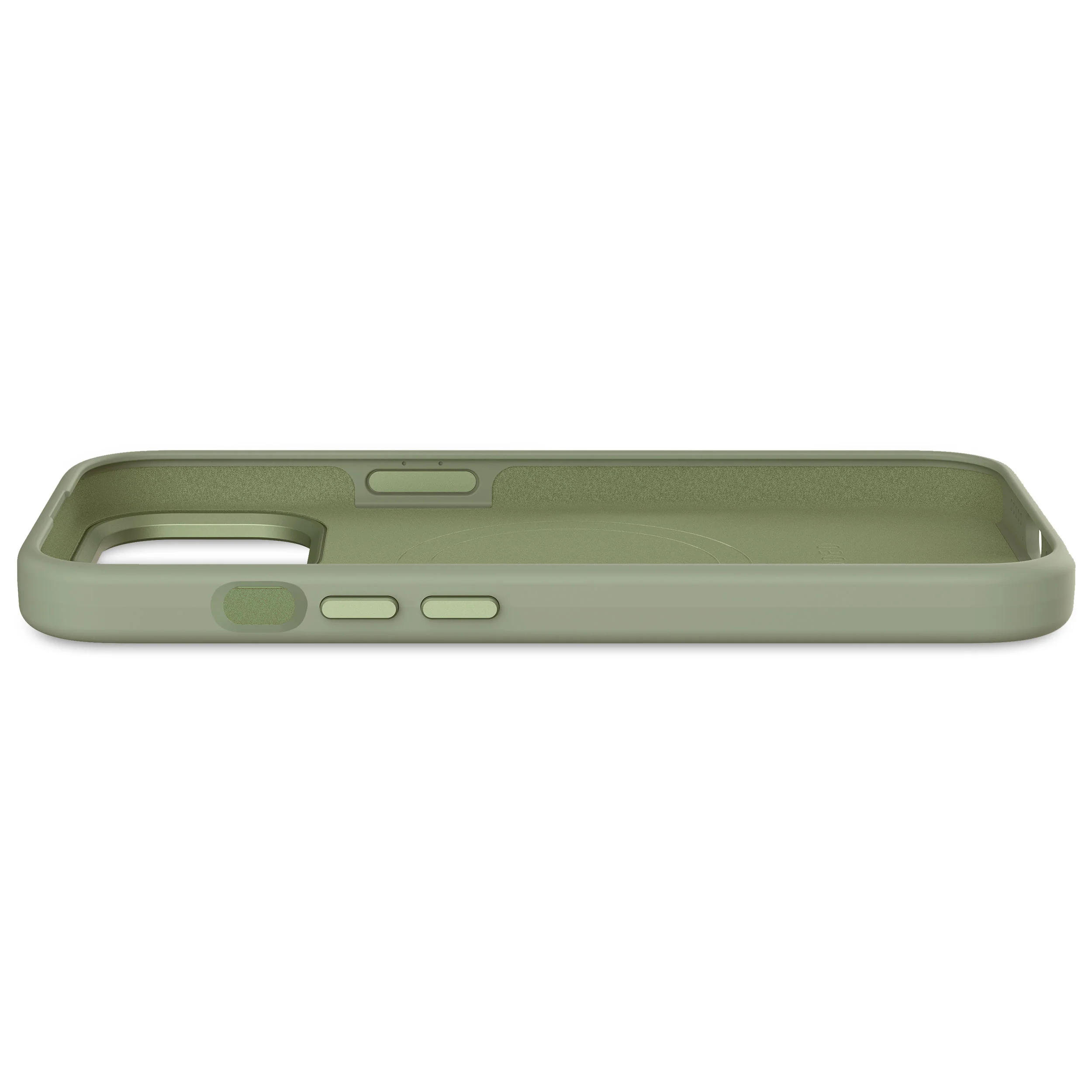 AntiMicrobial Silicone Case | Jade Green | iPhone 13 | D24IPO15BCS1JN - Image 4