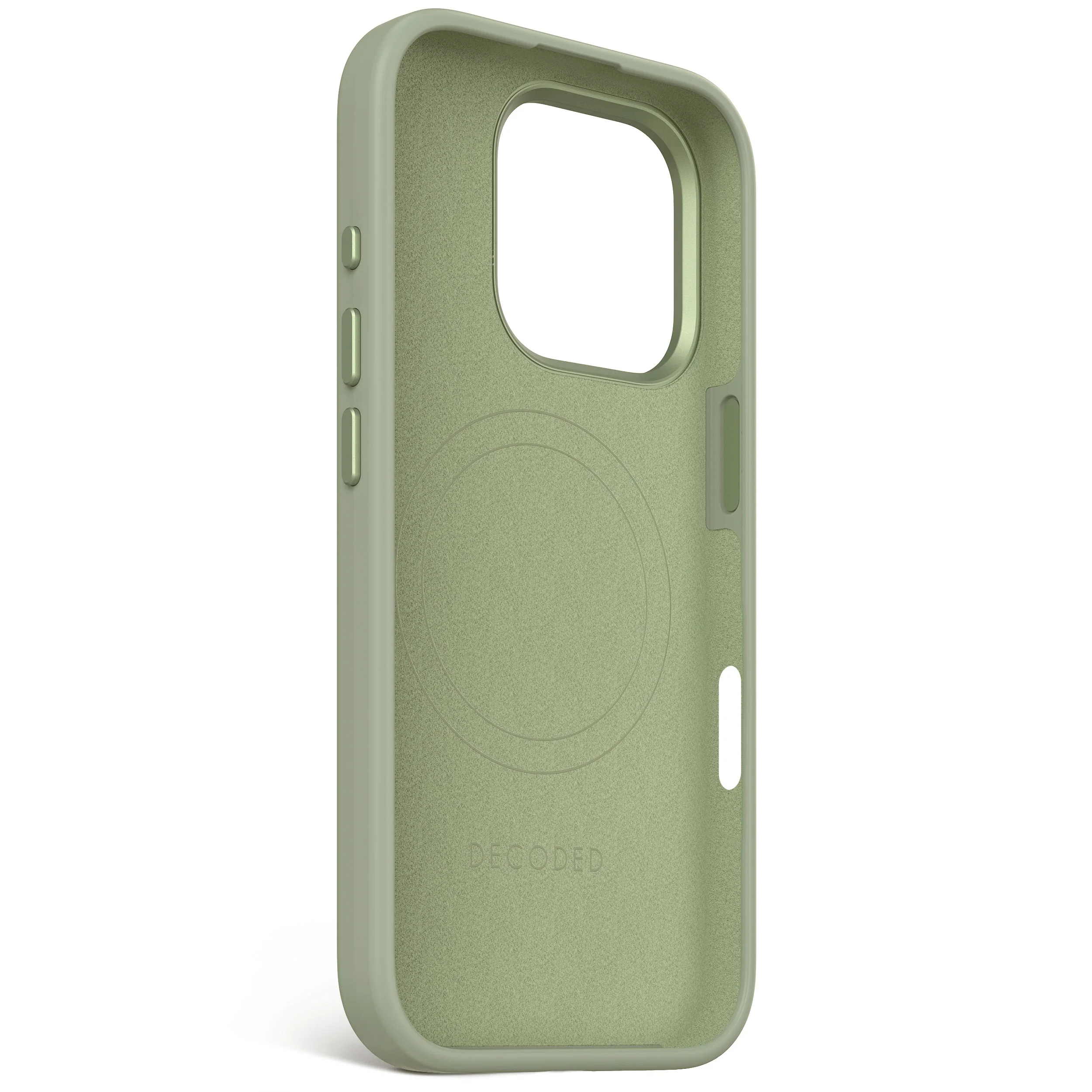 AntiMicrobial Silicone Case | Jade Green | iPhone 15 Pro | D24IPO15PBCS1JN - Image 4