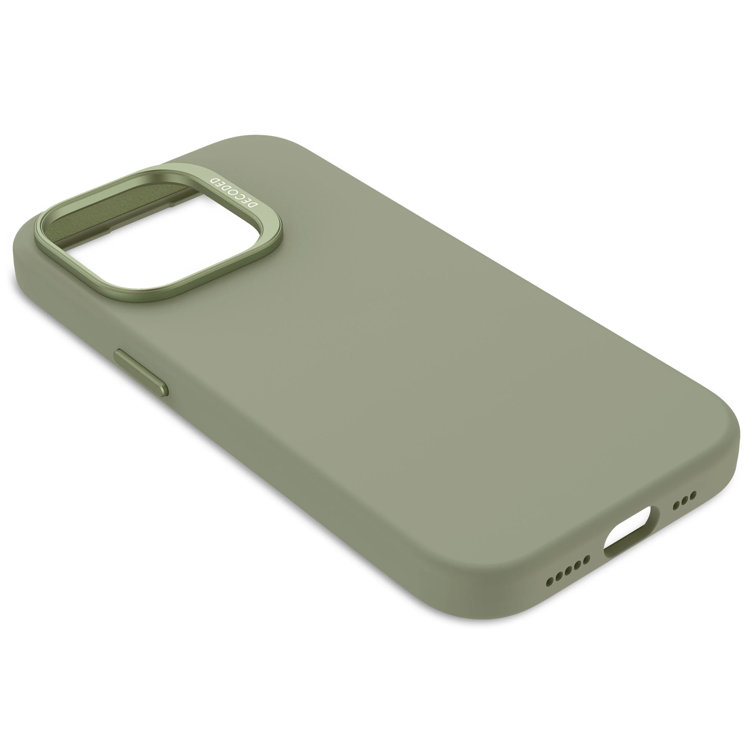 AntiMicrobial Silicone Case | Jade Green | iPhone 15 Pro | D24IPO15PBCS1JN - Image 8