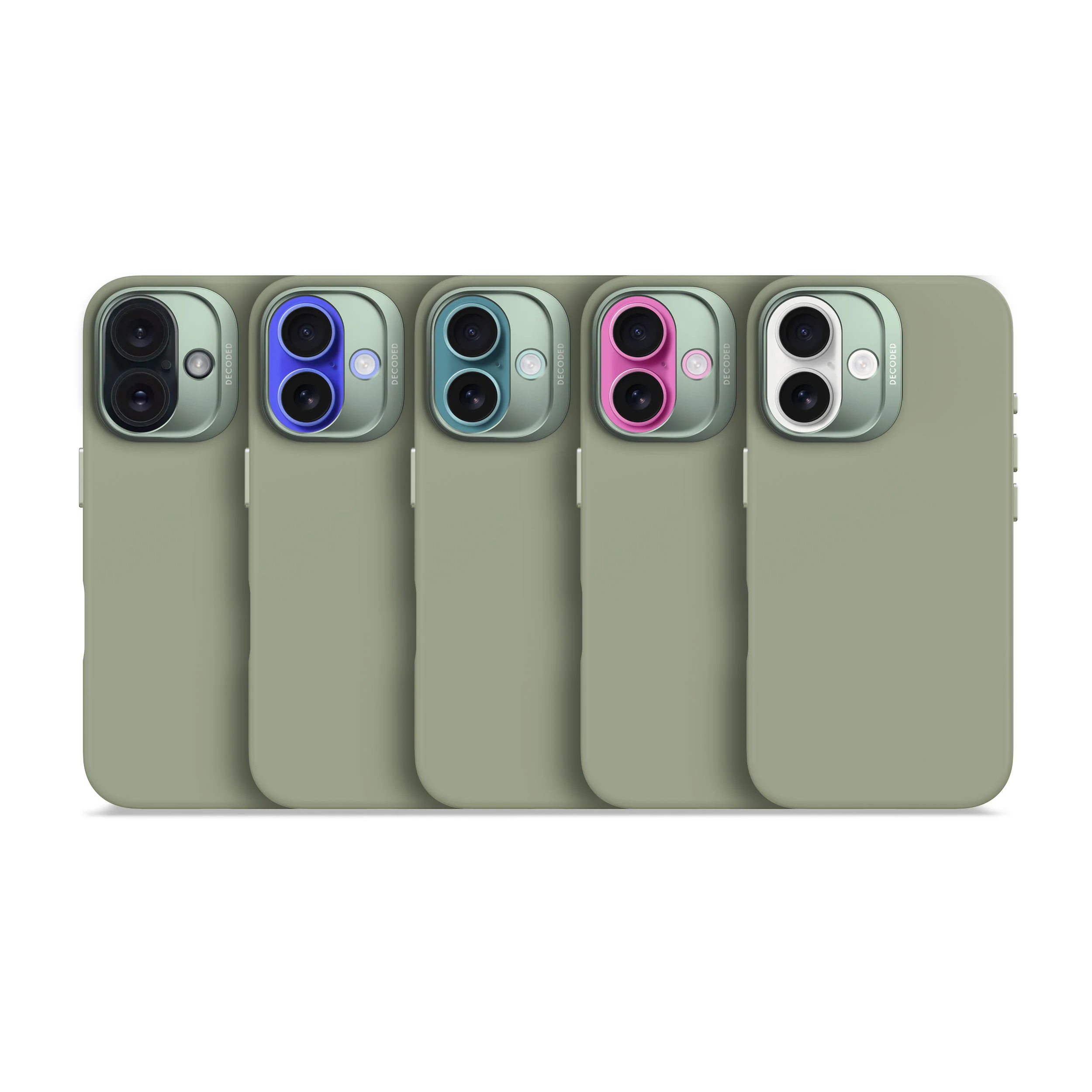 AntiMicrobial Silicone Case | Jade Green | iPhone 16 Plus | D25IPO16PLBCS9JN - Image 9