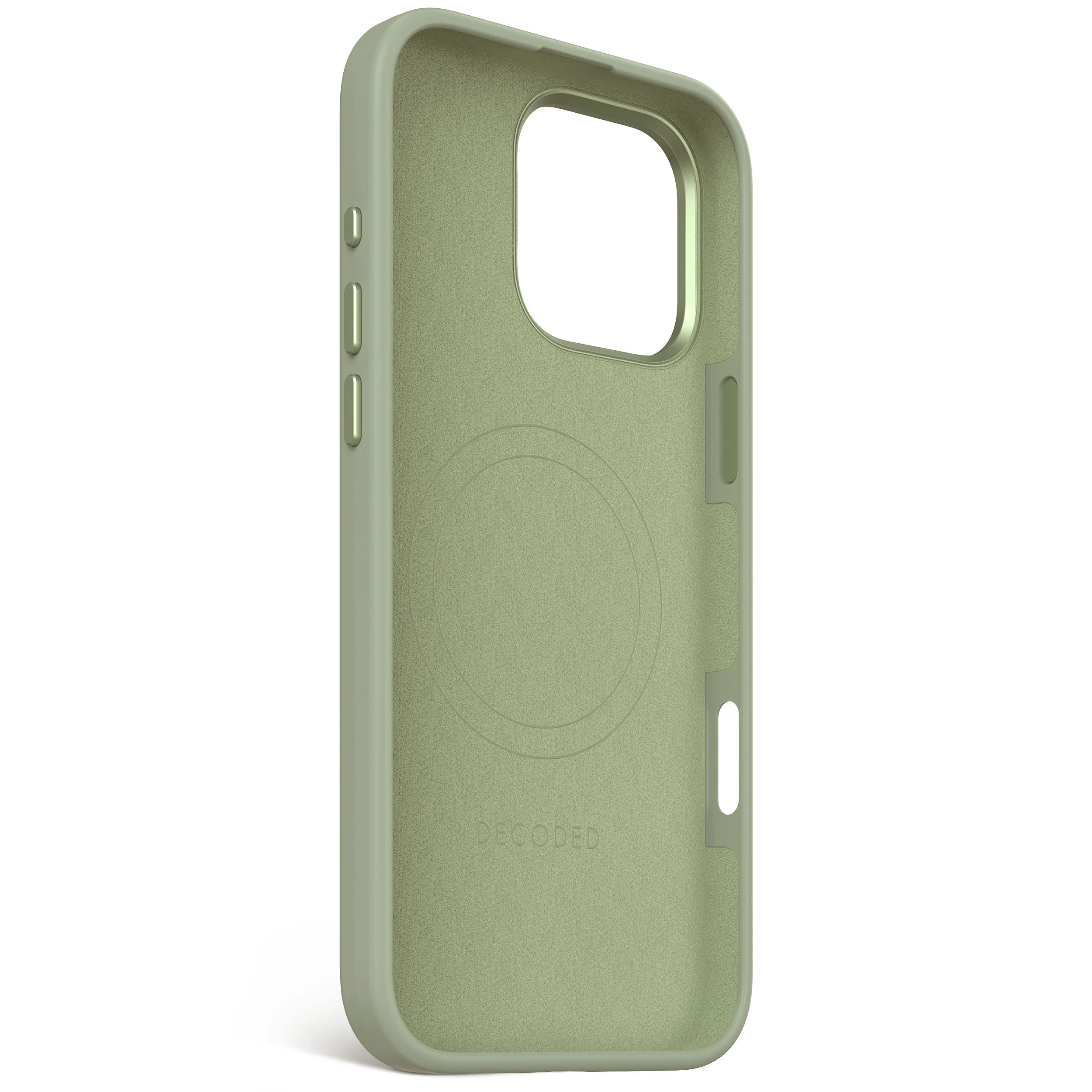 AntiMicrobial Silicone Case | Jade Green | iPhone 16 Pro Max | D25IPO16PMBCS9JN - Image 4