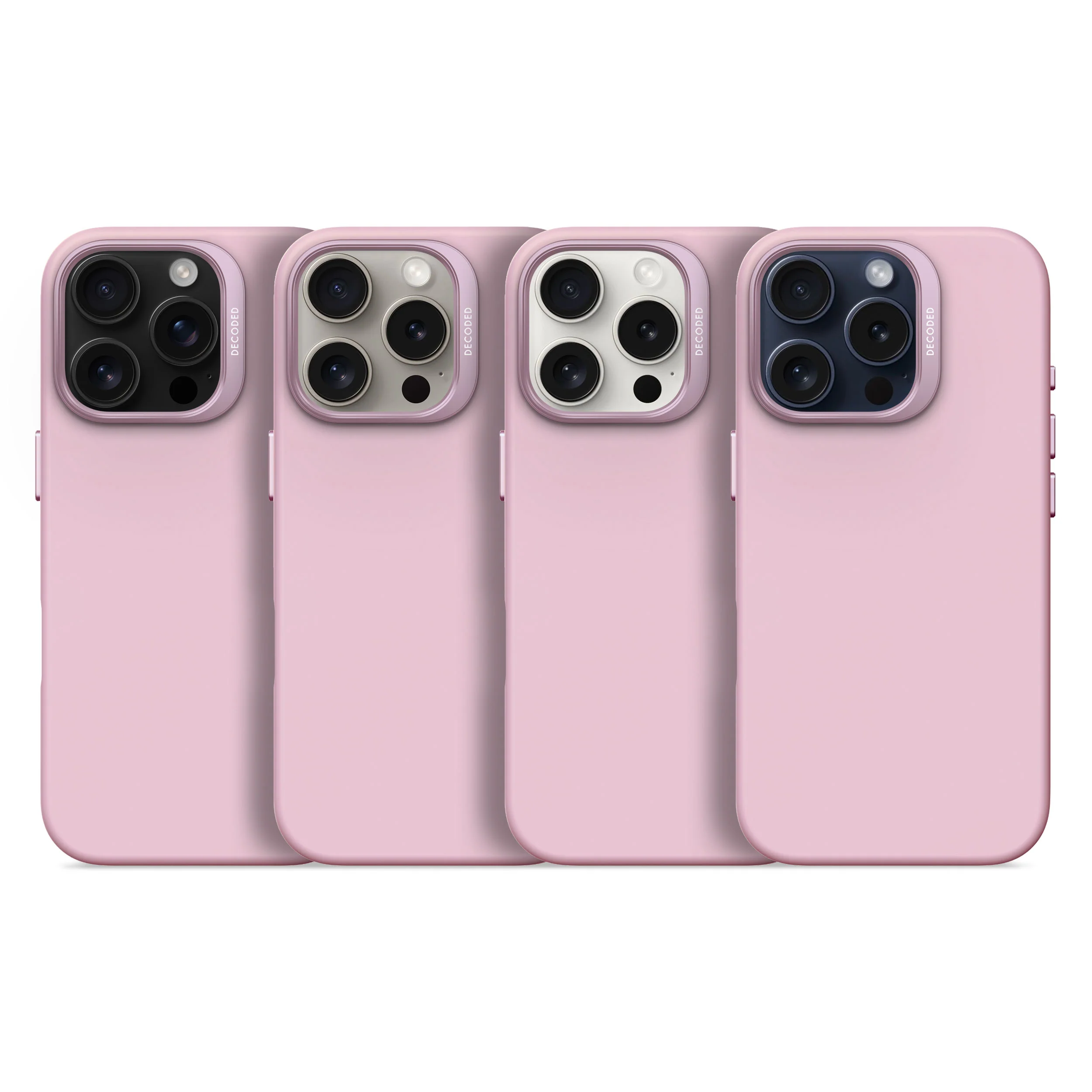 AntiMicrobial Silicone Case | Lilac Purple | iPhone 15 Pro Max | D24IPO15PMBCS1LC - Image 11