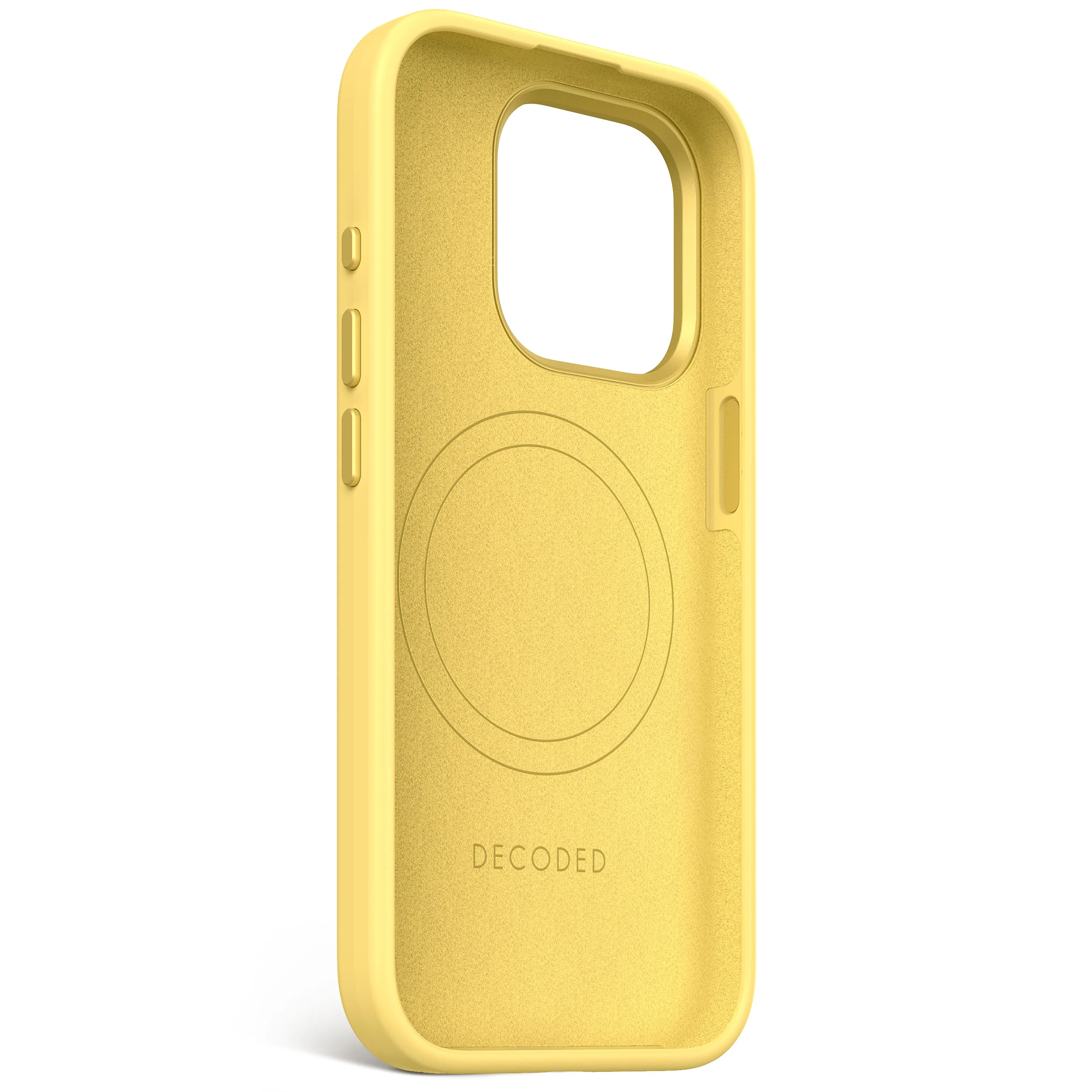 AntiMicrobial Silicone Case | Popcorn Yellow | iPhone 15 Pro | D24IPO15PBCS1PN - Image 4